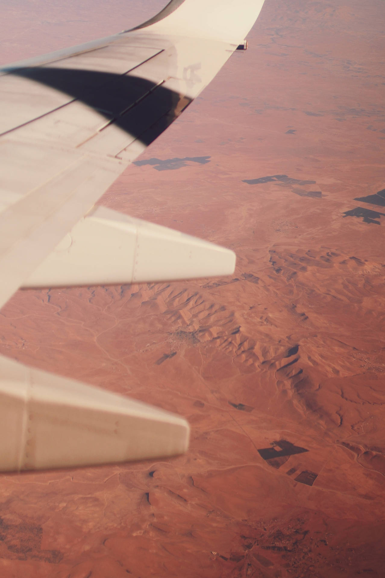 Land Topographic From Aerial View Background