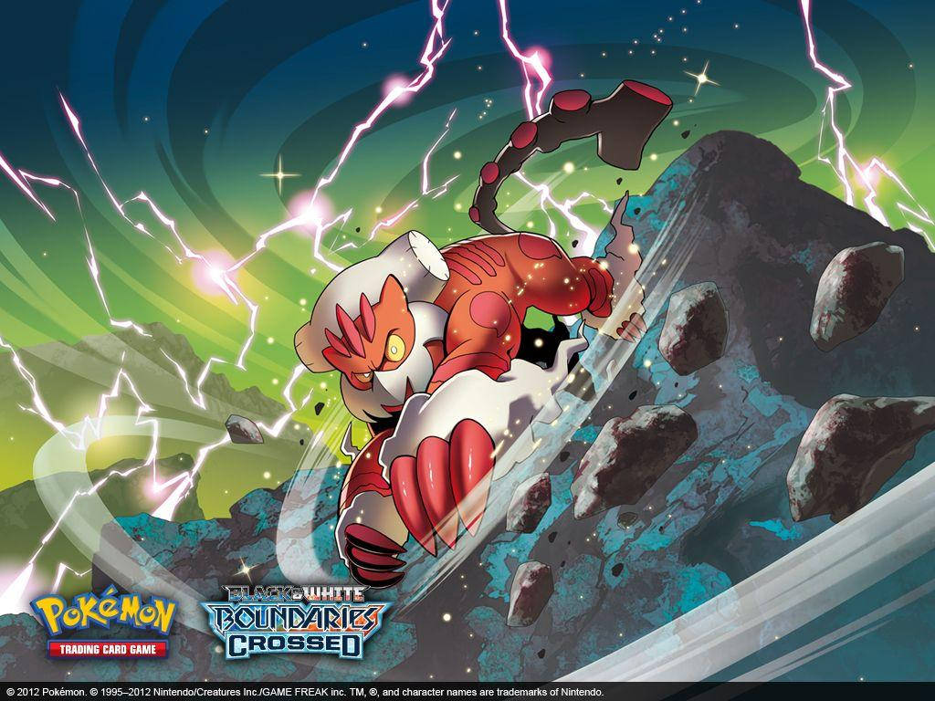 Landorus Striking Background