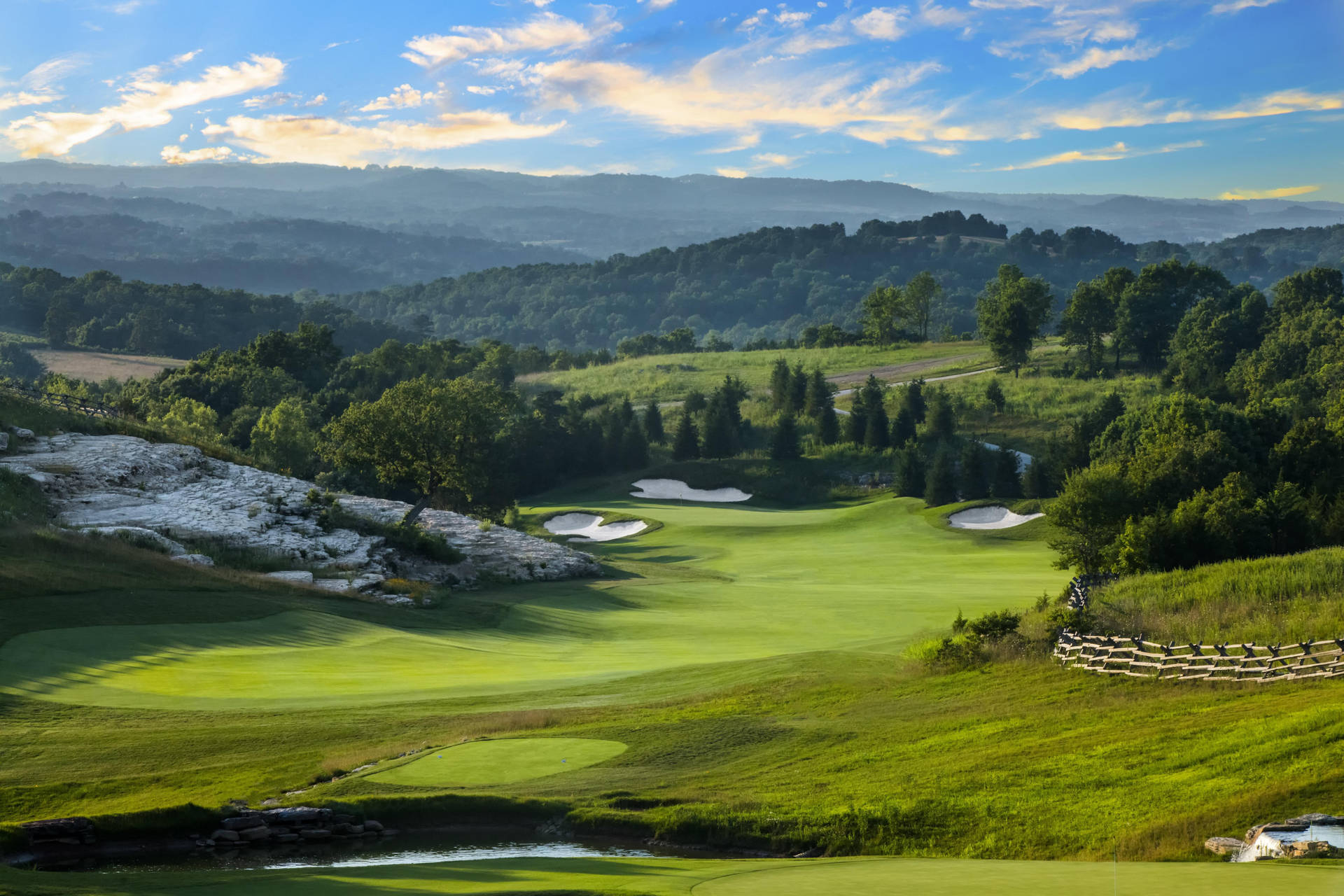 Landscape Of Missouri Background