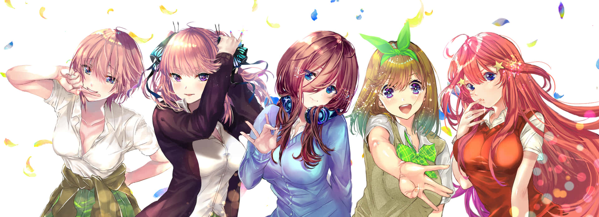Landscape Photo Of The Beautiful Quintessential Quintuplets