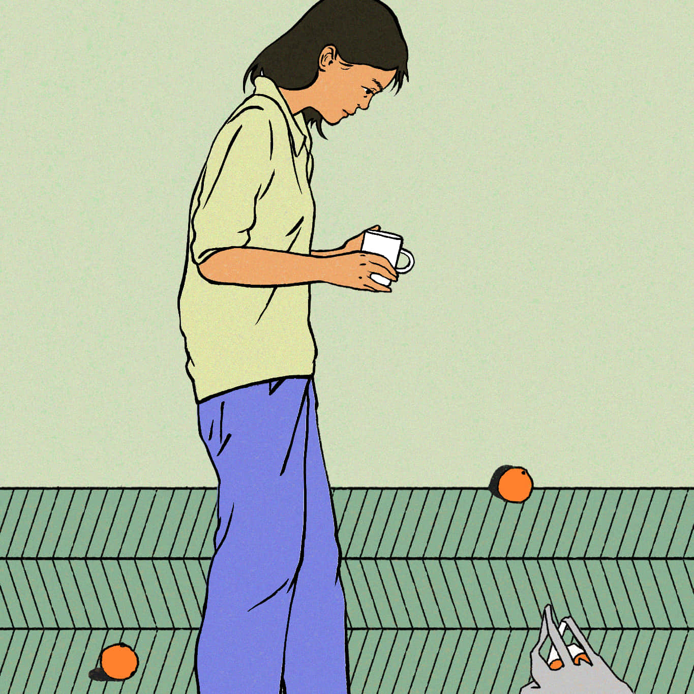 Languishing Aesthetic Art