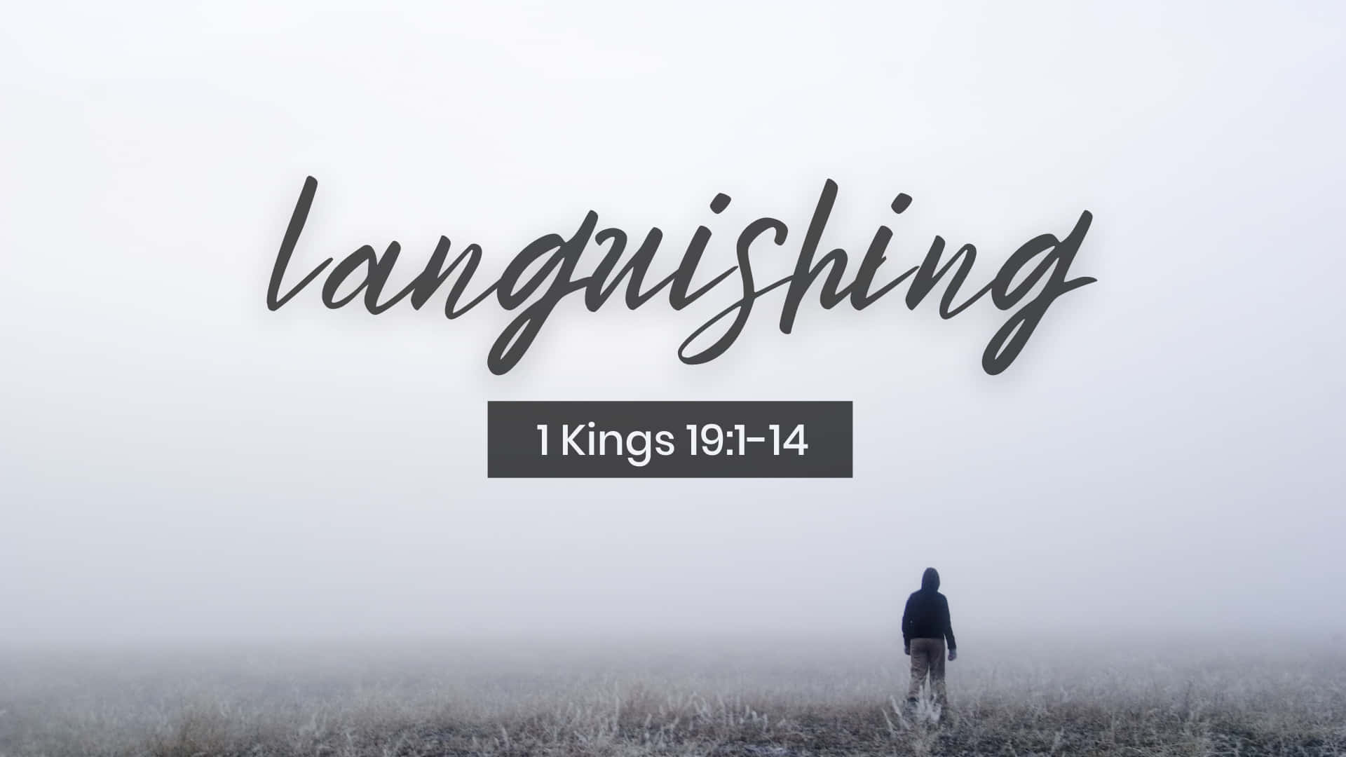 Languishing Bible Word Background