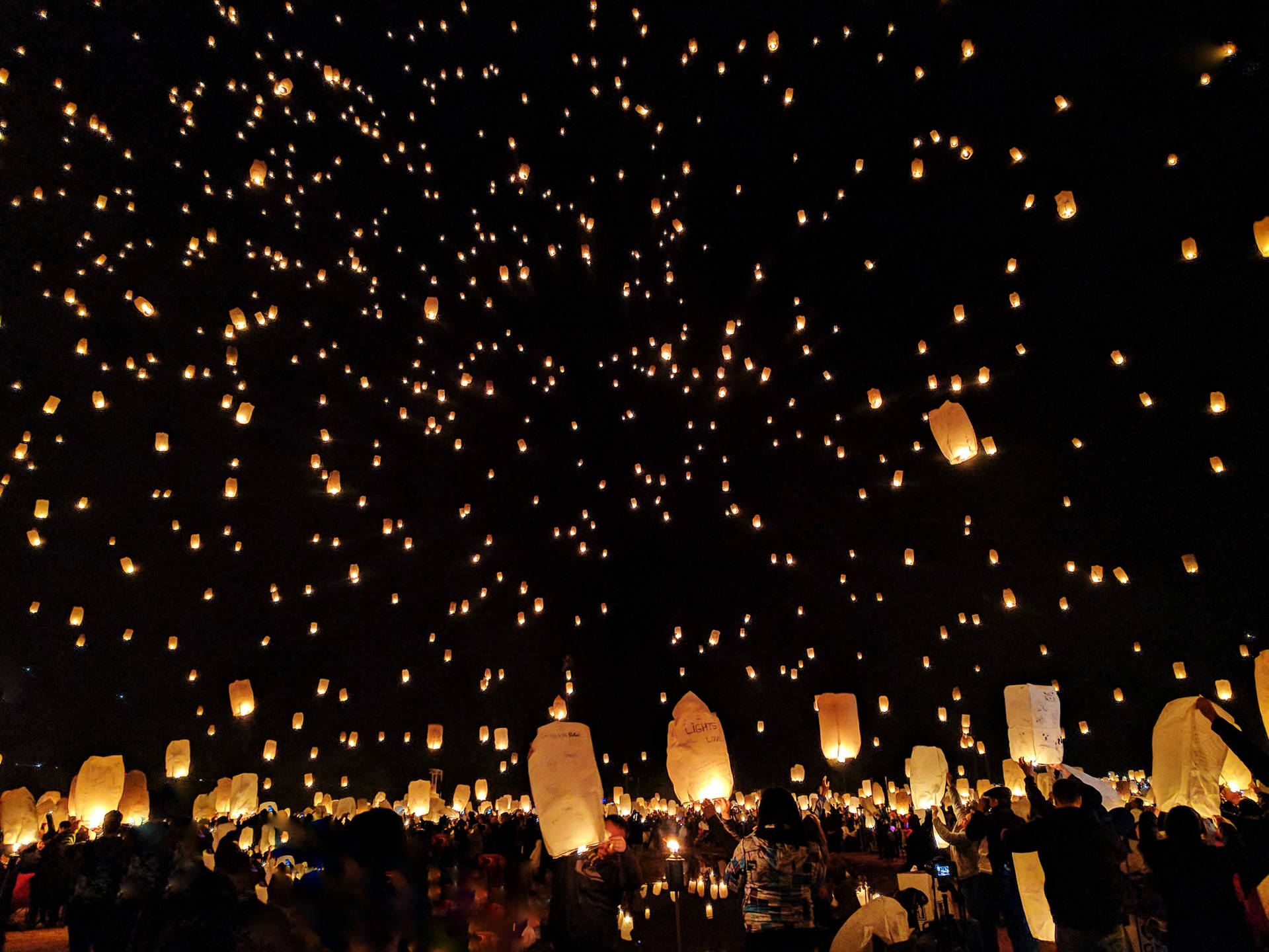 Lantern Light Festival Background