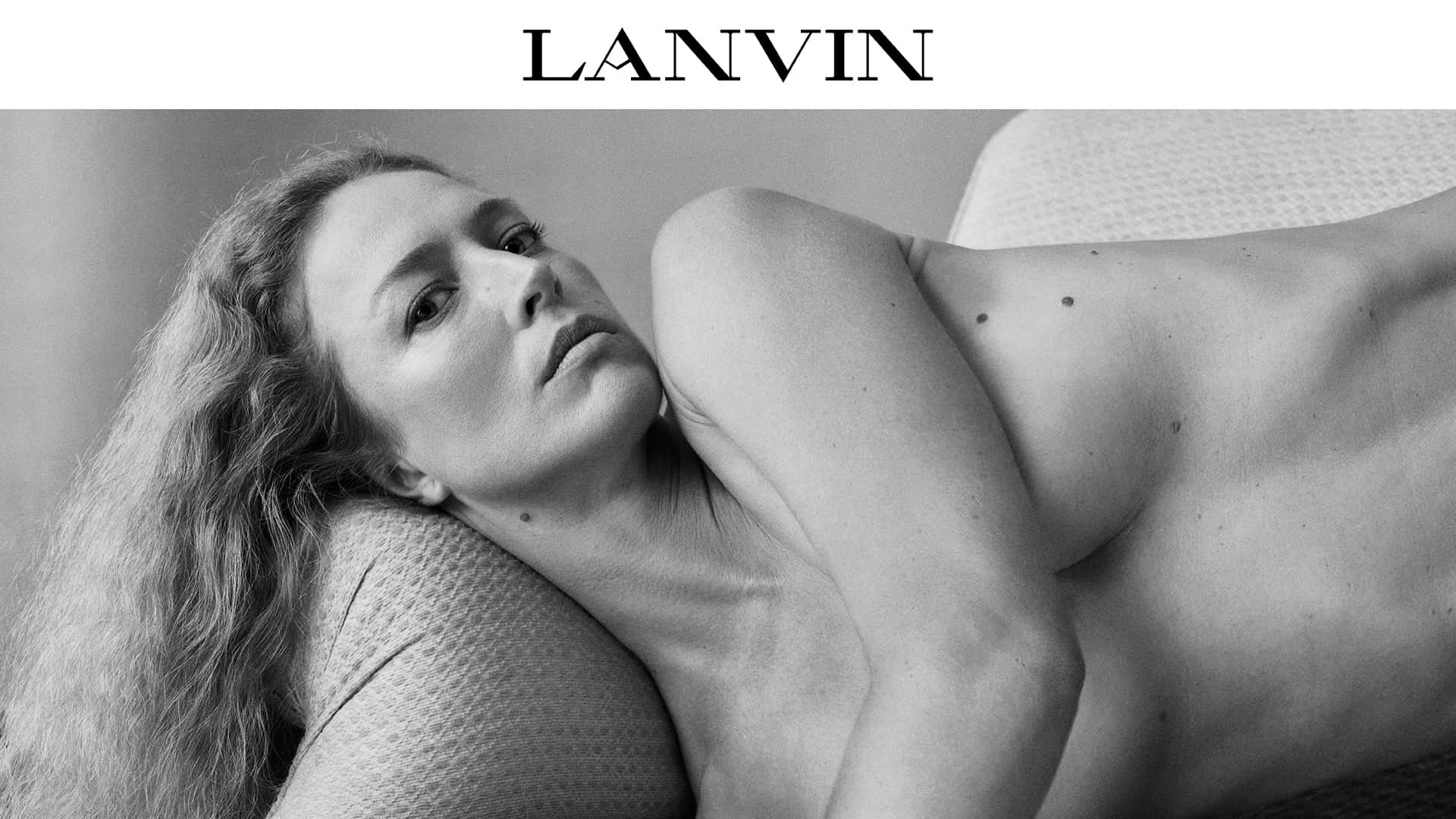 Lanvin Naked Model Background