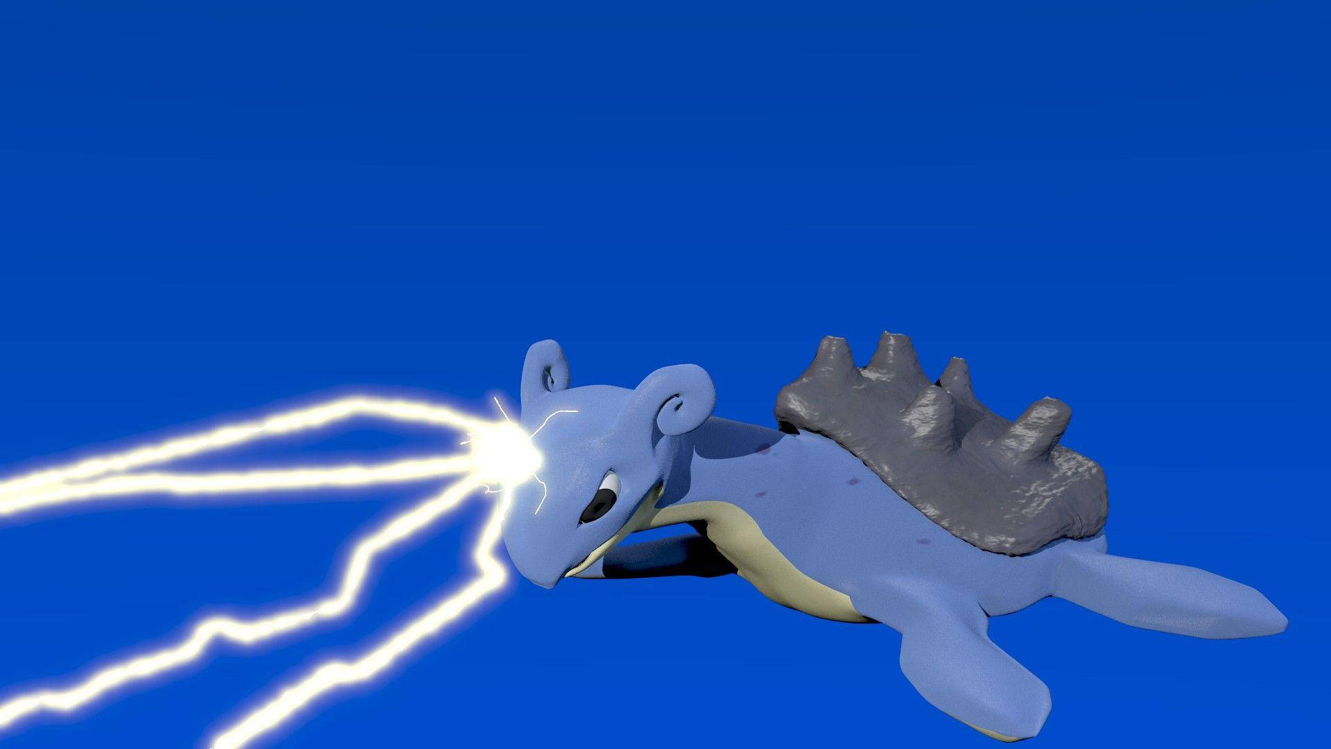 Lapras And Lightning Bolts