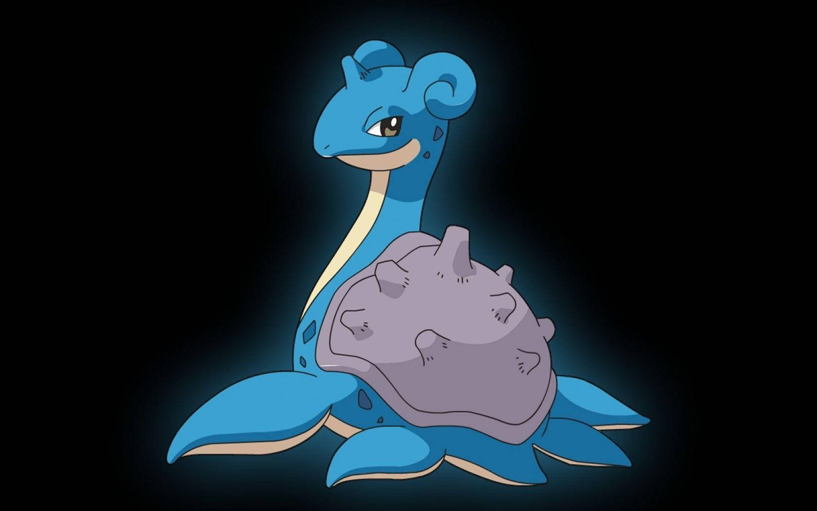 Lapras Black Background Background