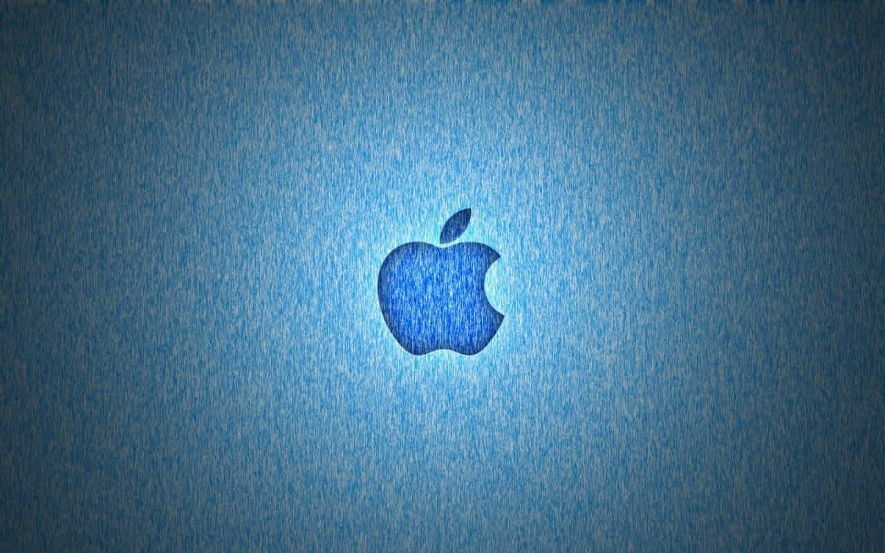Laptop Apple Logo Background