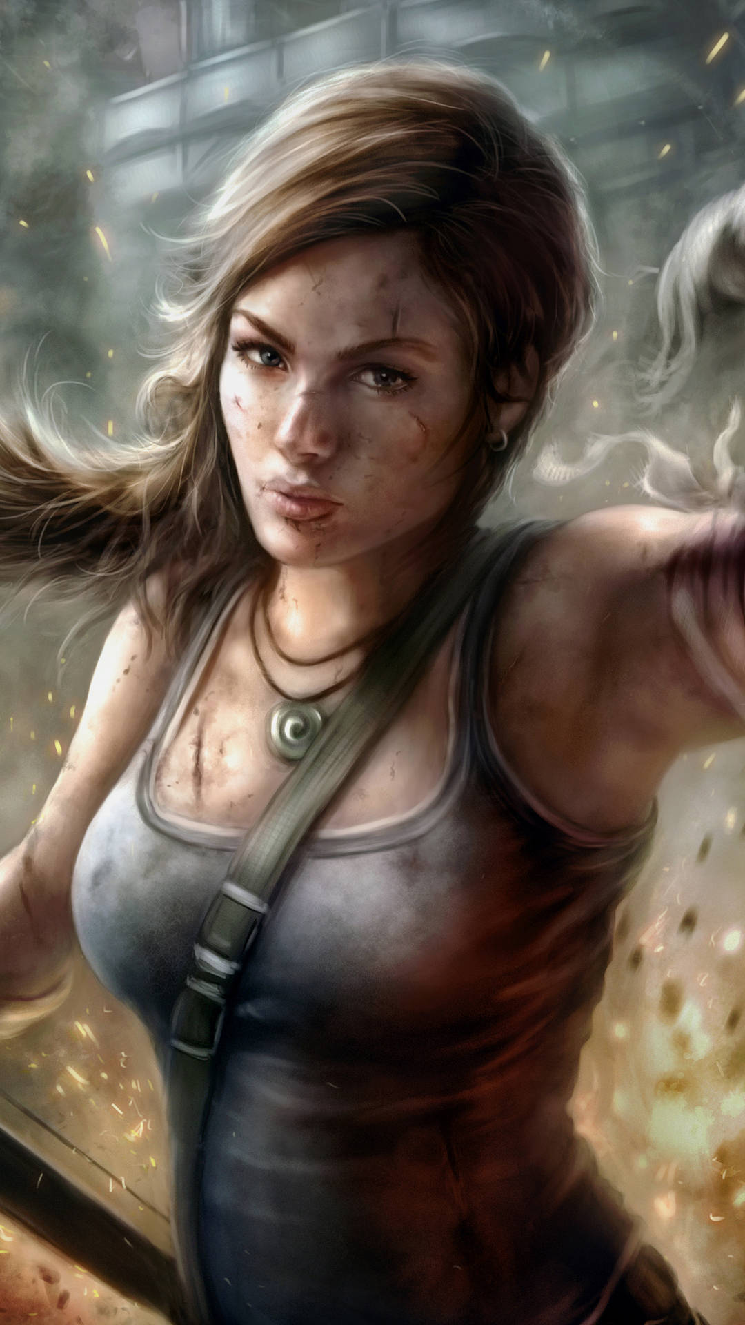 Lara Croft Blonde Tomb Raider Iphone