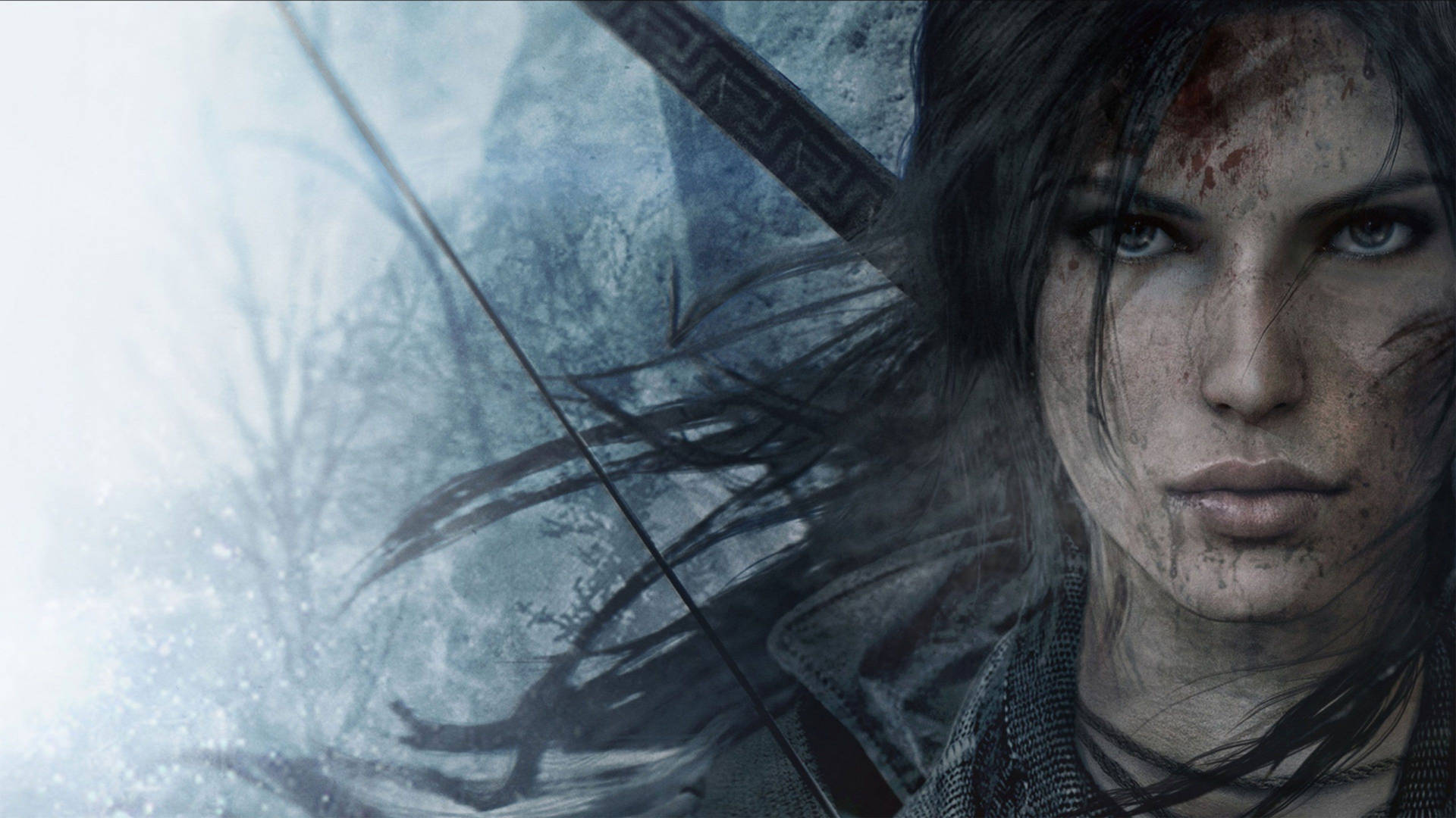 Lara Croft Face Tomb Raider Hd Background