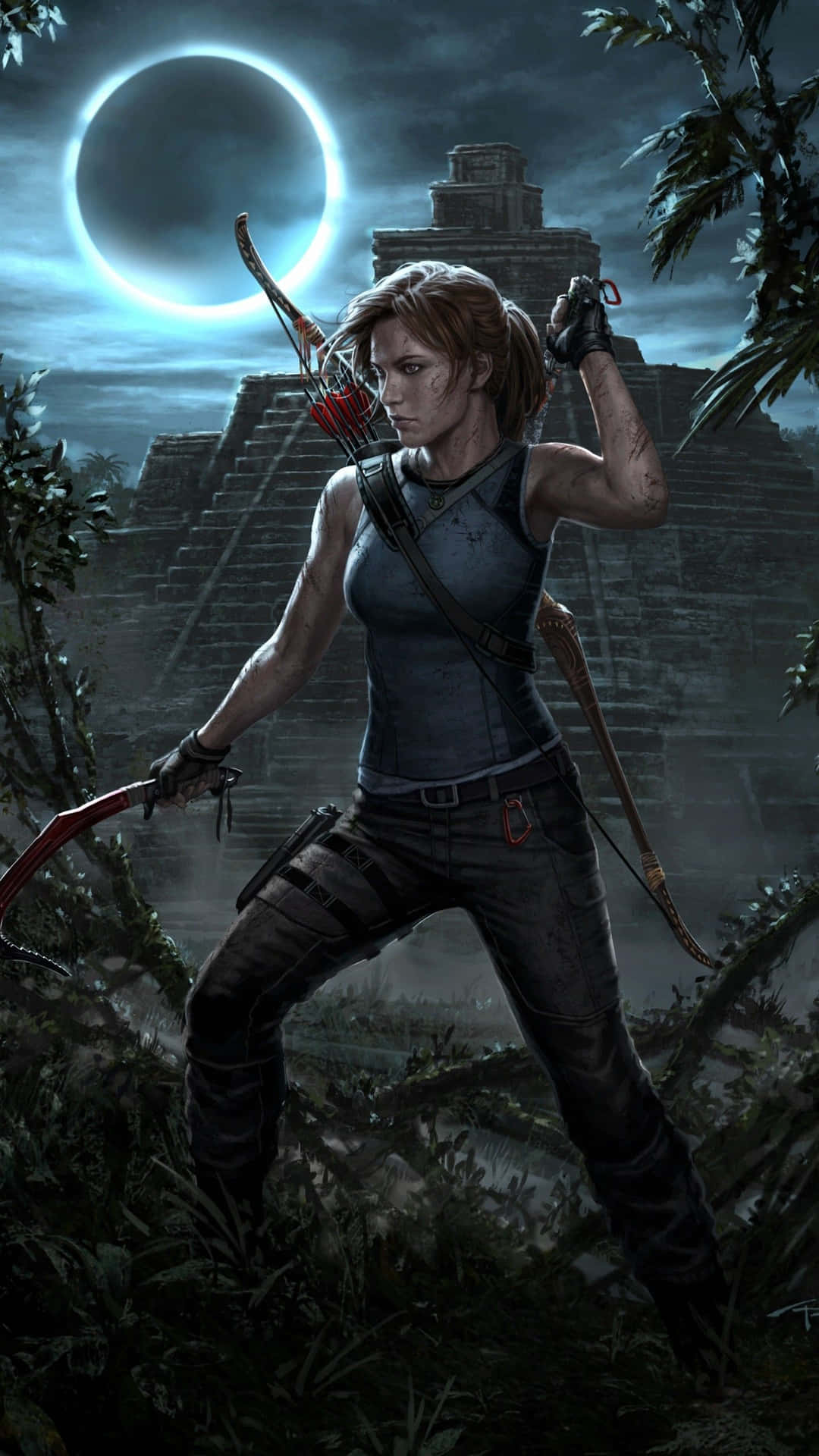 Lara Croft Hd Wallpaper Background