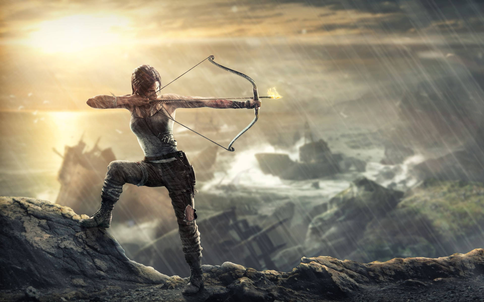 Lara Croft Tomb Raider Archery