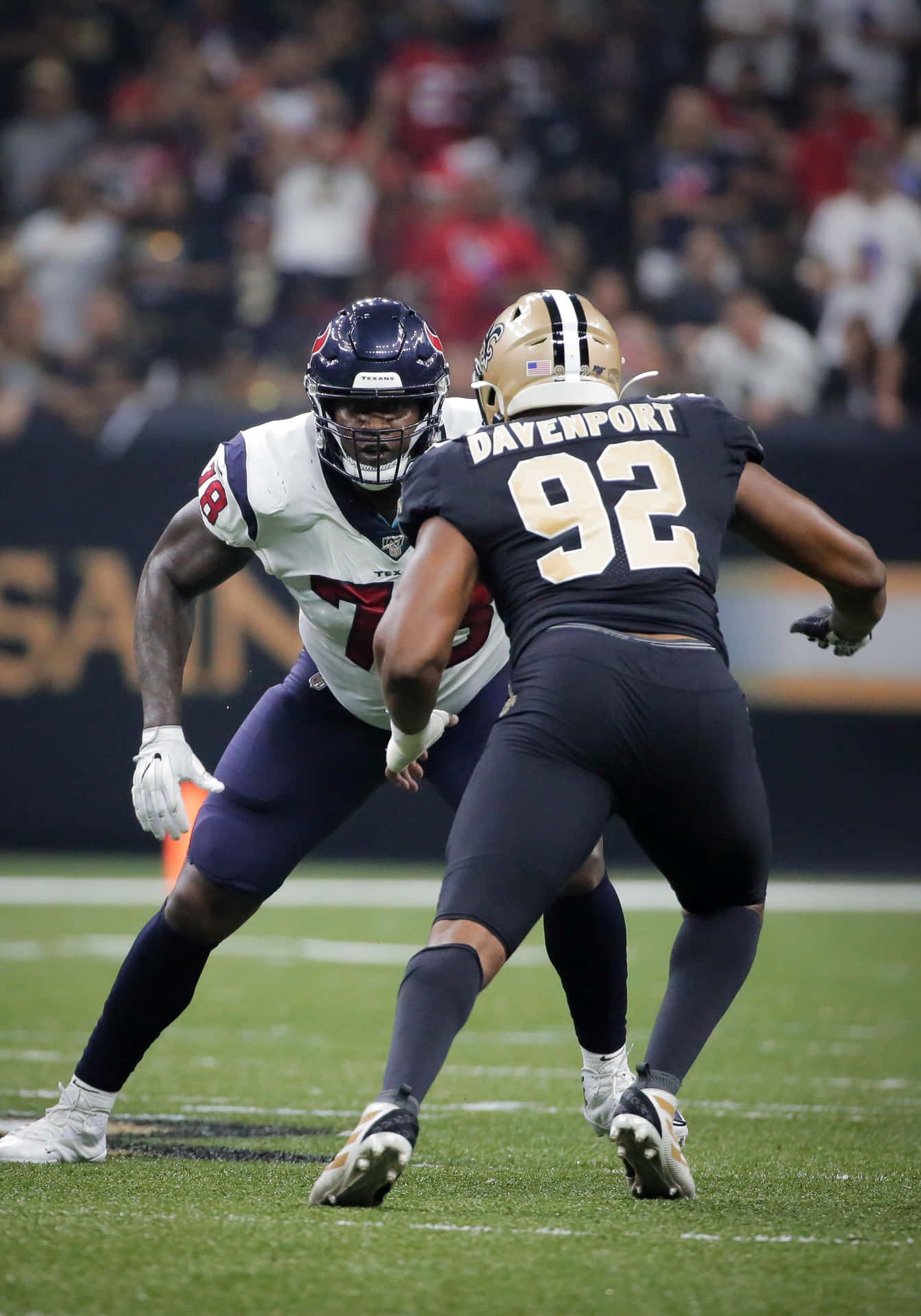 Laremy Tunsil And Marcus Davenport Background