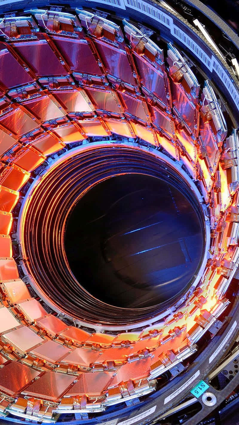 Large Hadron Collider Phone Background