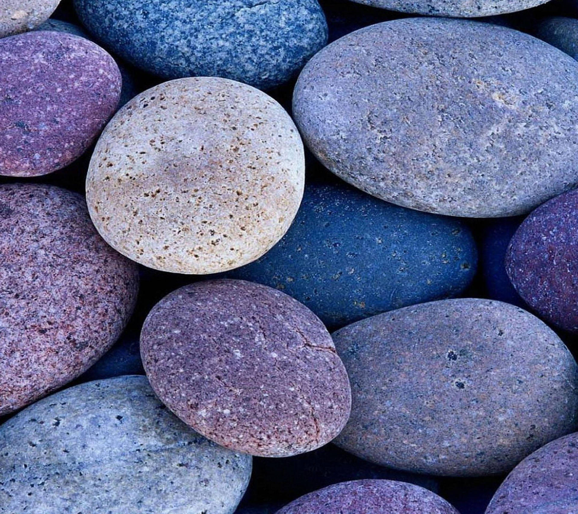 Large Pebble Material Background