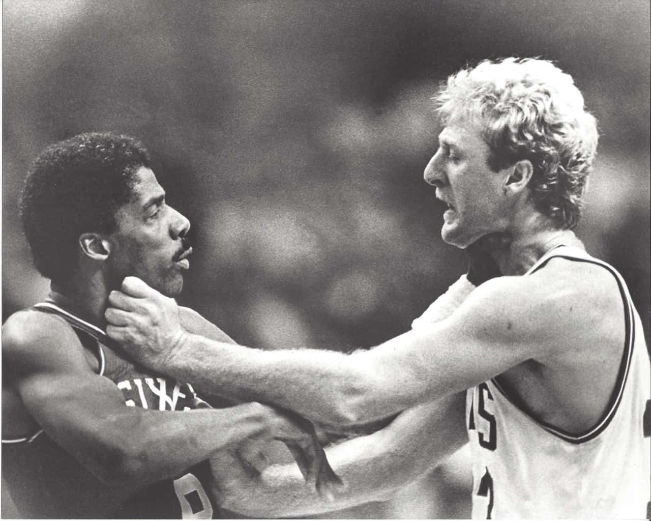 Larry Bird And Julis Erving