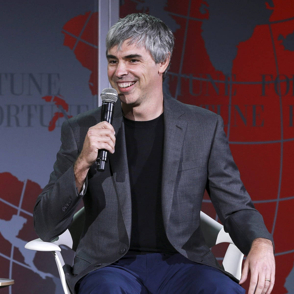 Larry Page 2015 Fortune Global Forum Tech Billionaire Background