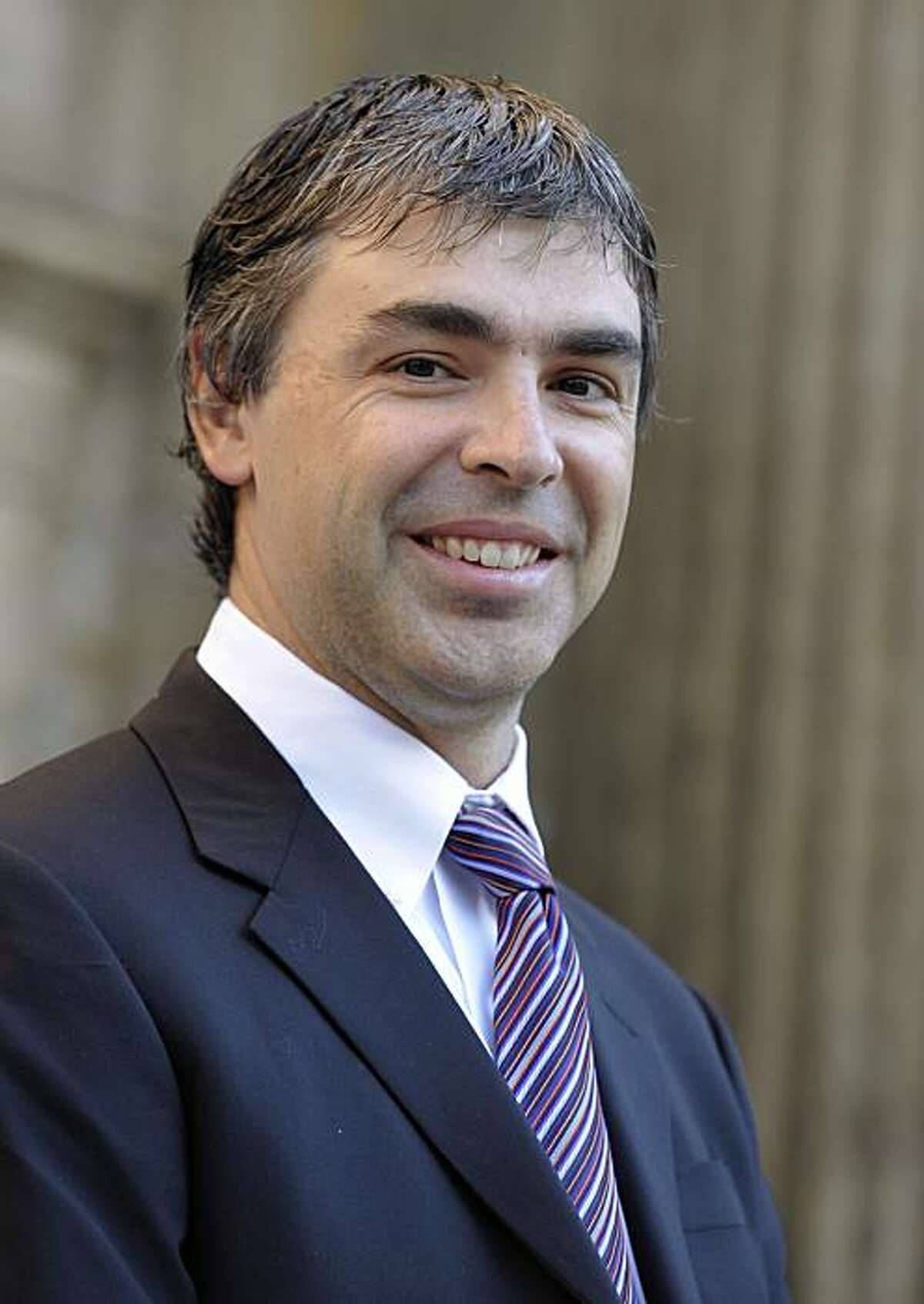 Larry Page Formal Suit Computer Scientist Photography