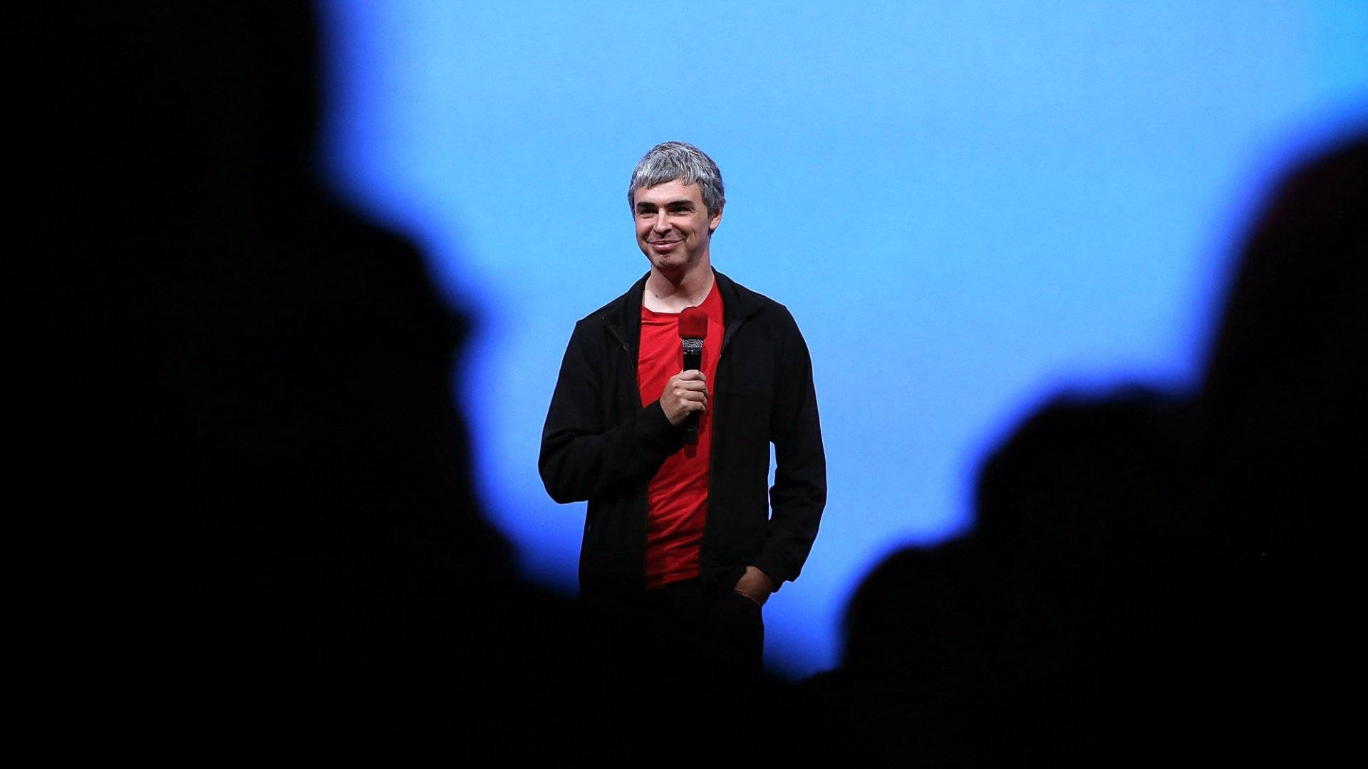 Larry Page Google Founder Speech Photography