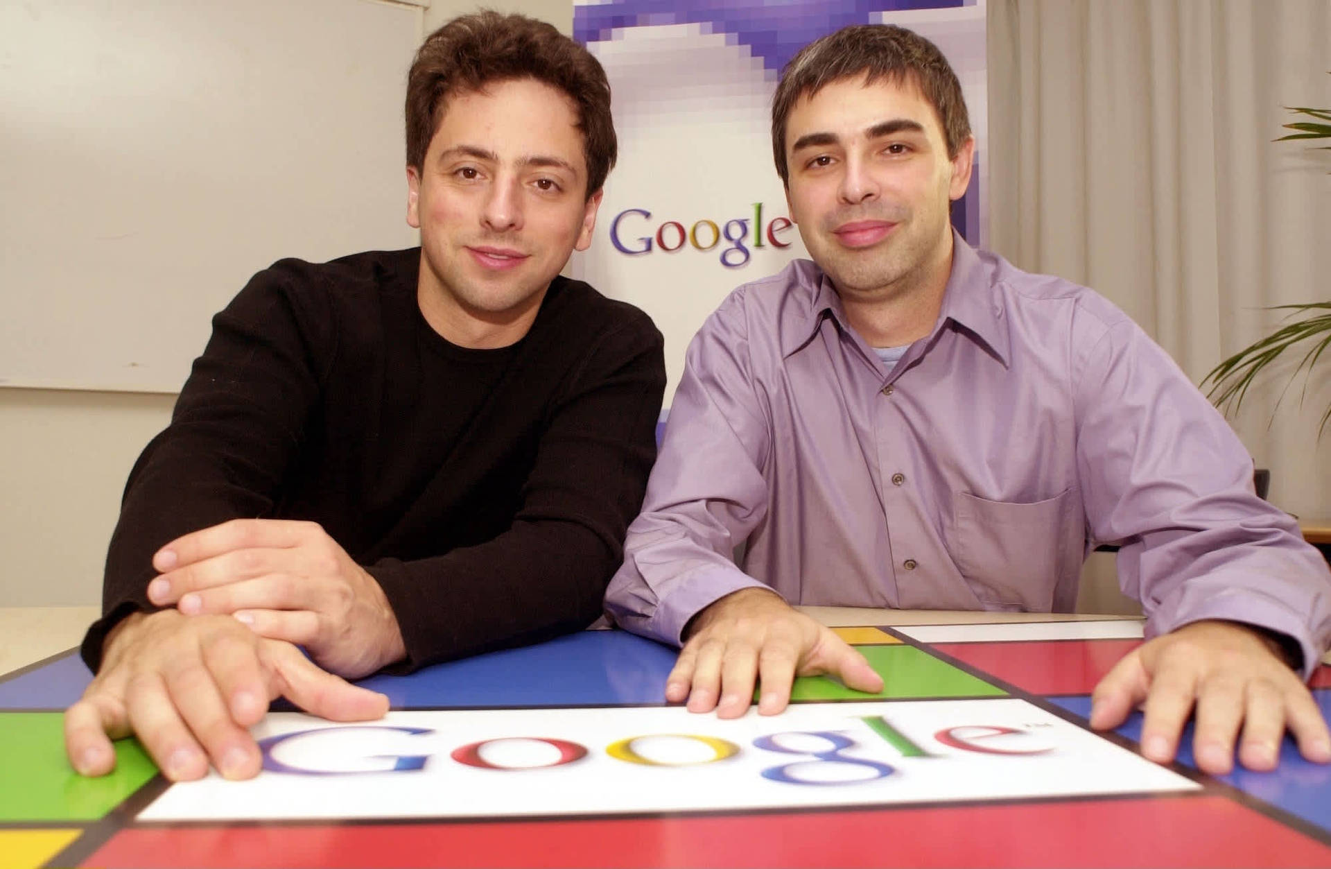 Larry Page Sergey Brin Google Photography