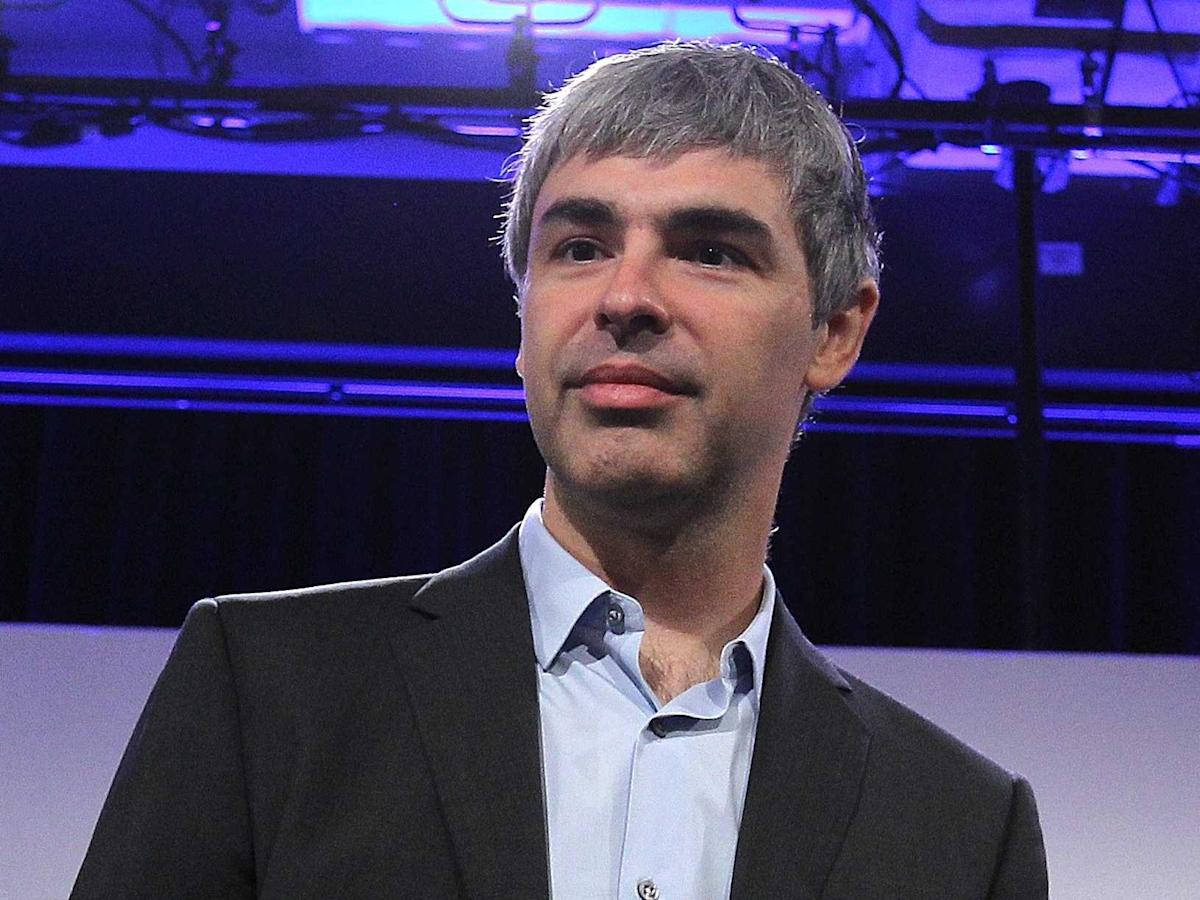 Larry Page Tech Genius Billionaire Photo Background