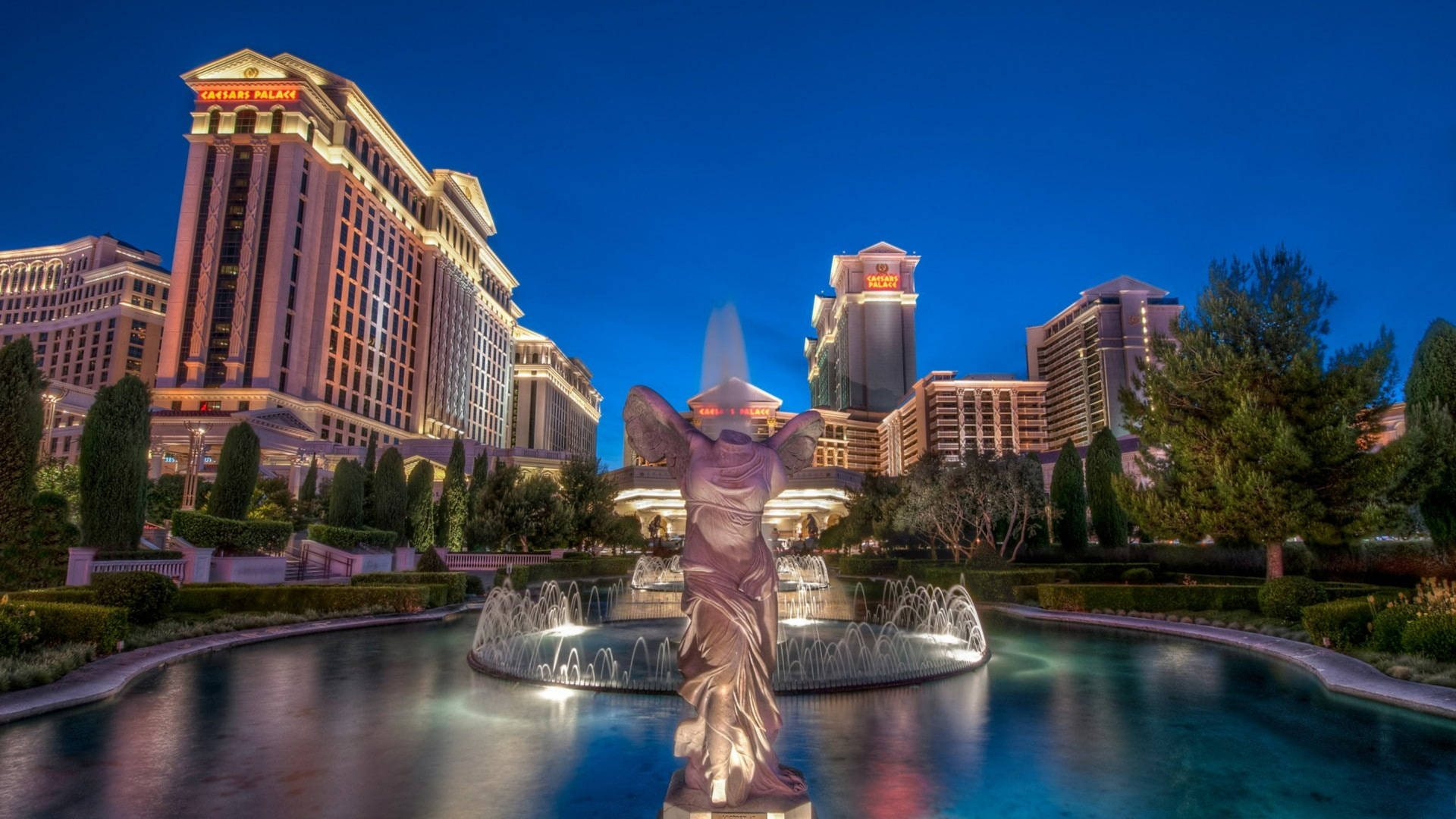 Las Vegas Caesars Palace Background