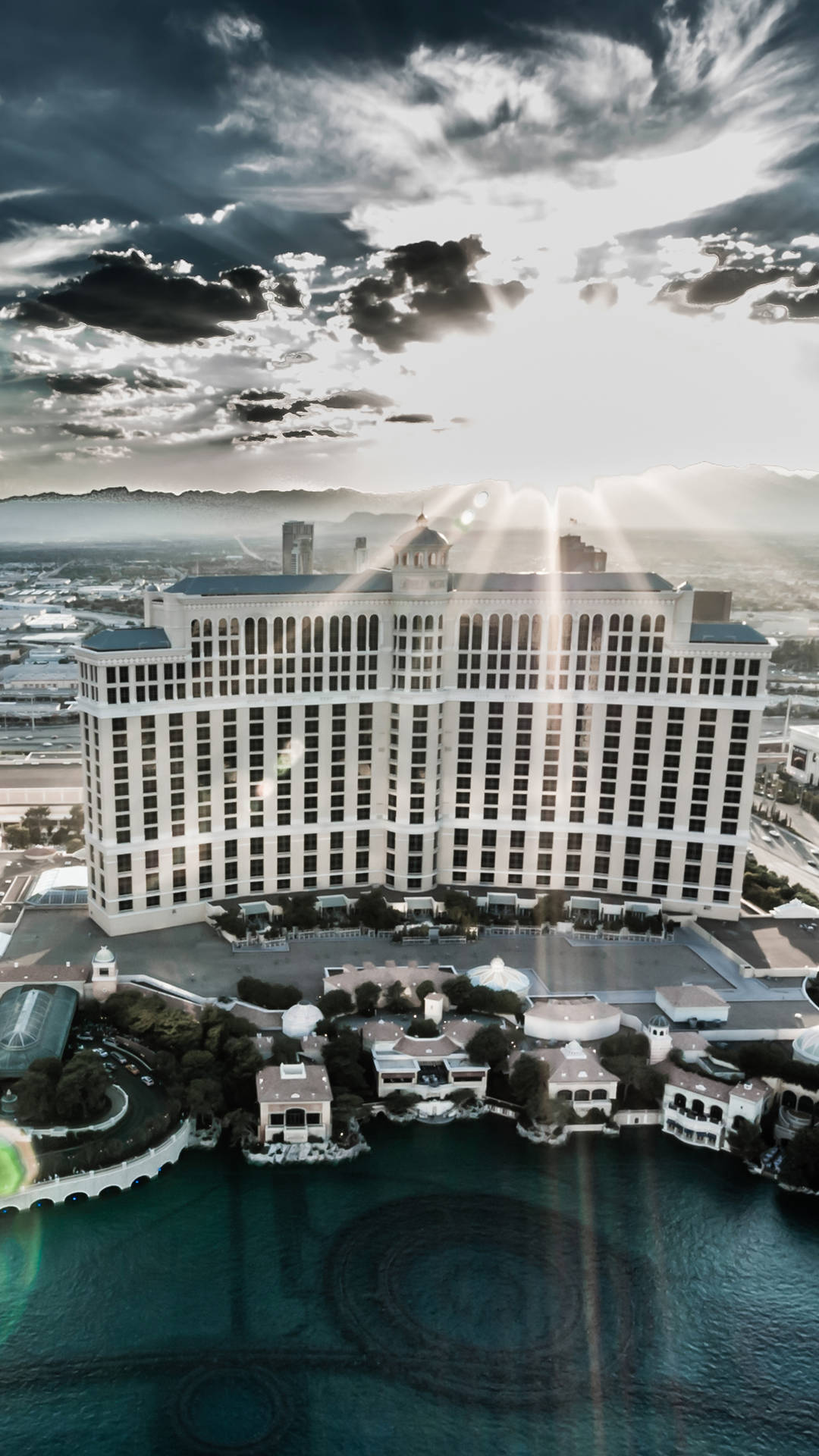 Las Vegas Iphone Bellagio Sunrise
