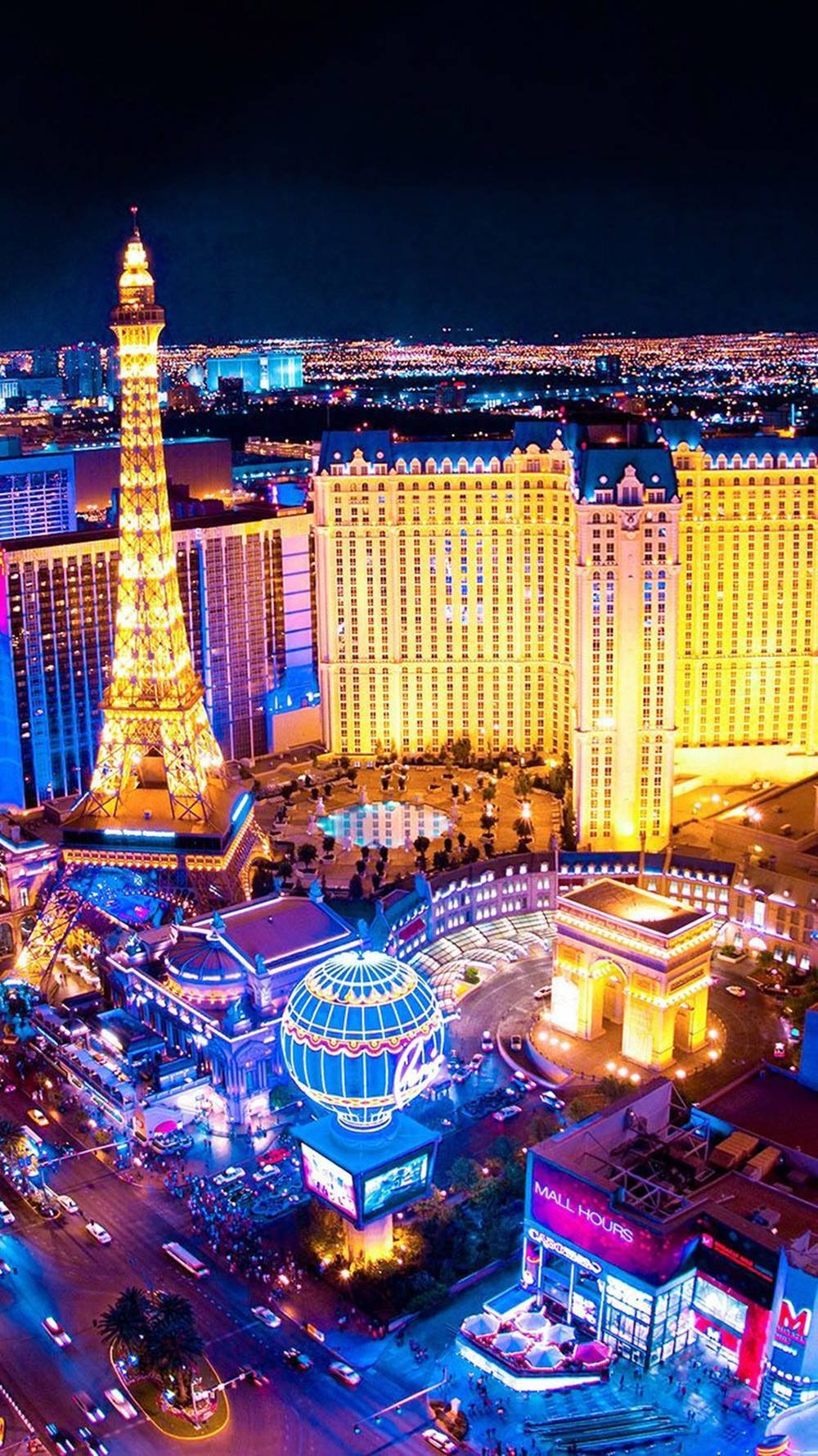 Las Vegas Iphone Bright Attractions