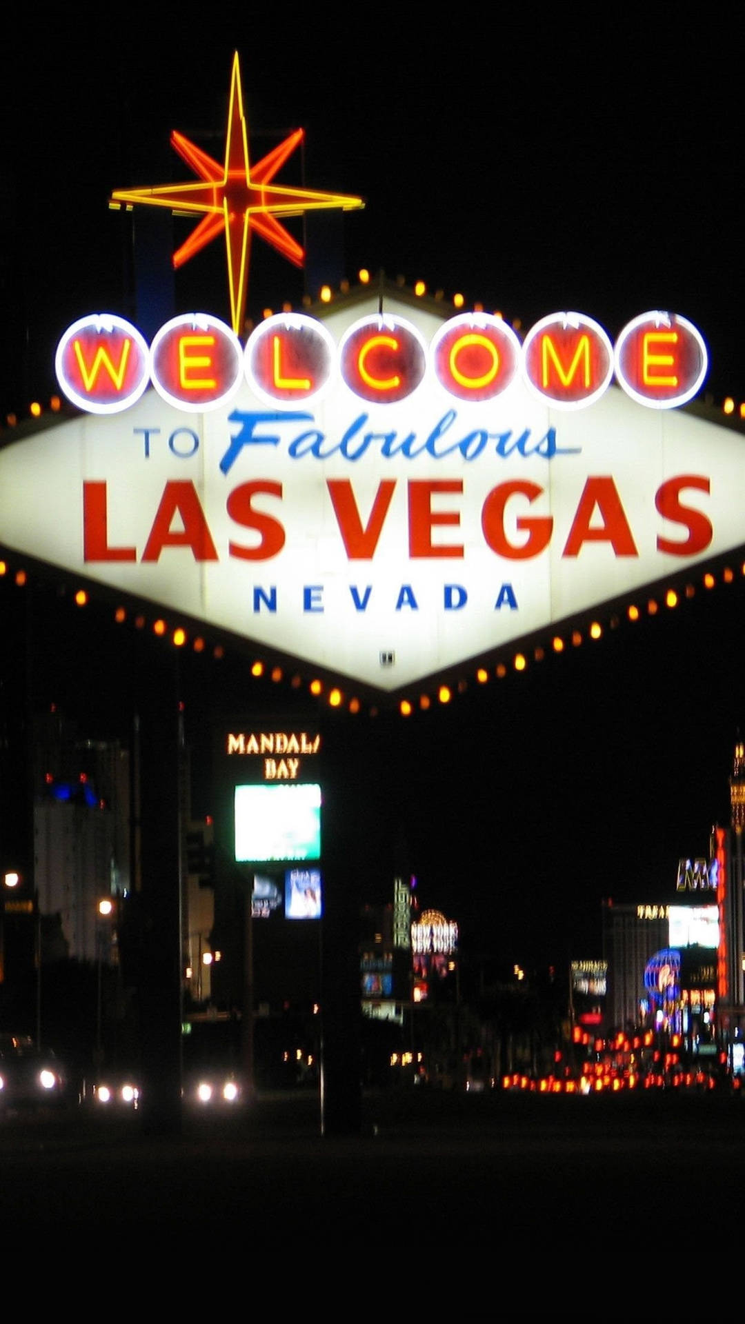 Las Vegas Iphone Fabulous Welcome Signage
