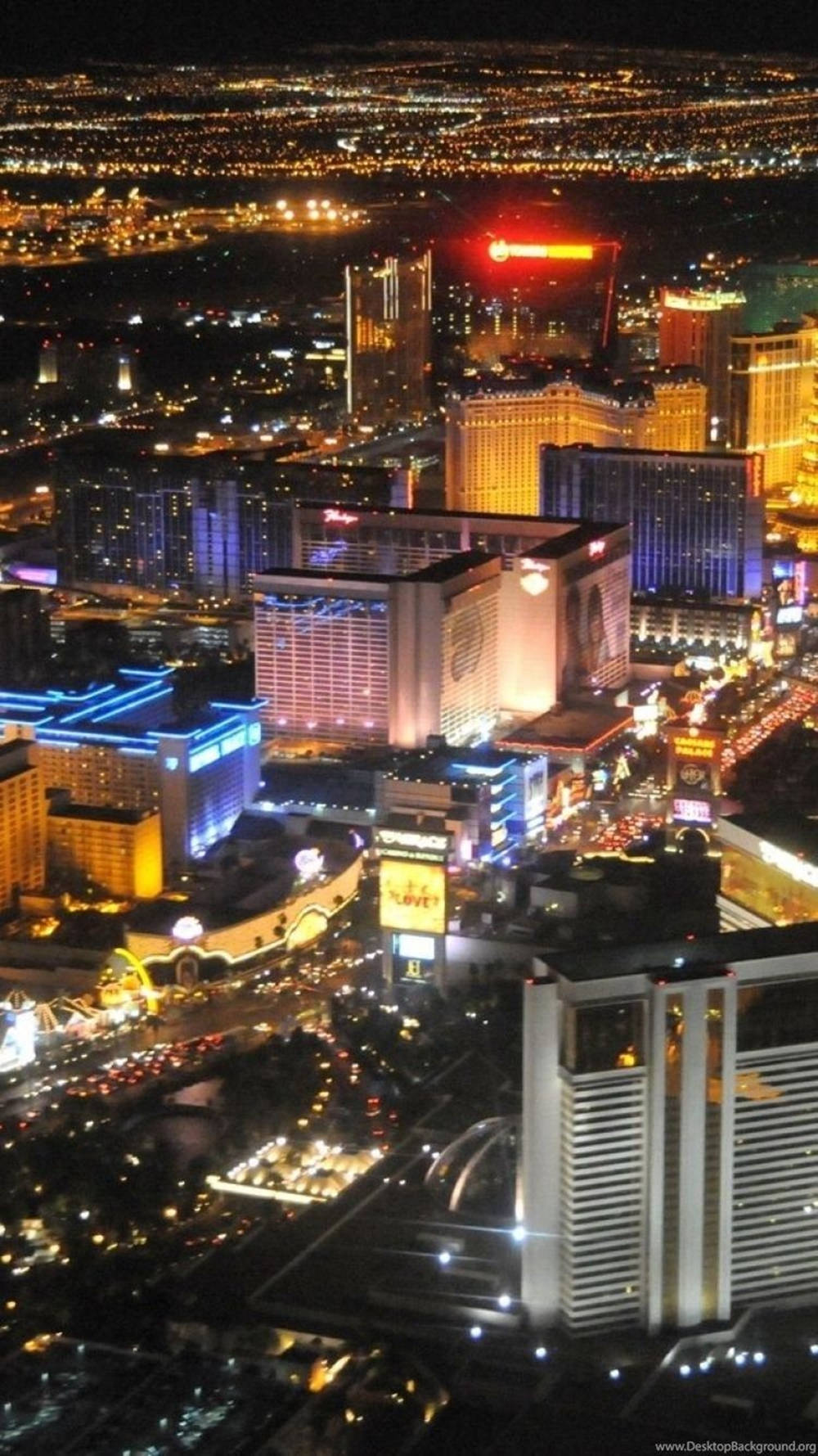 Las Vegas Iphone Nightscape