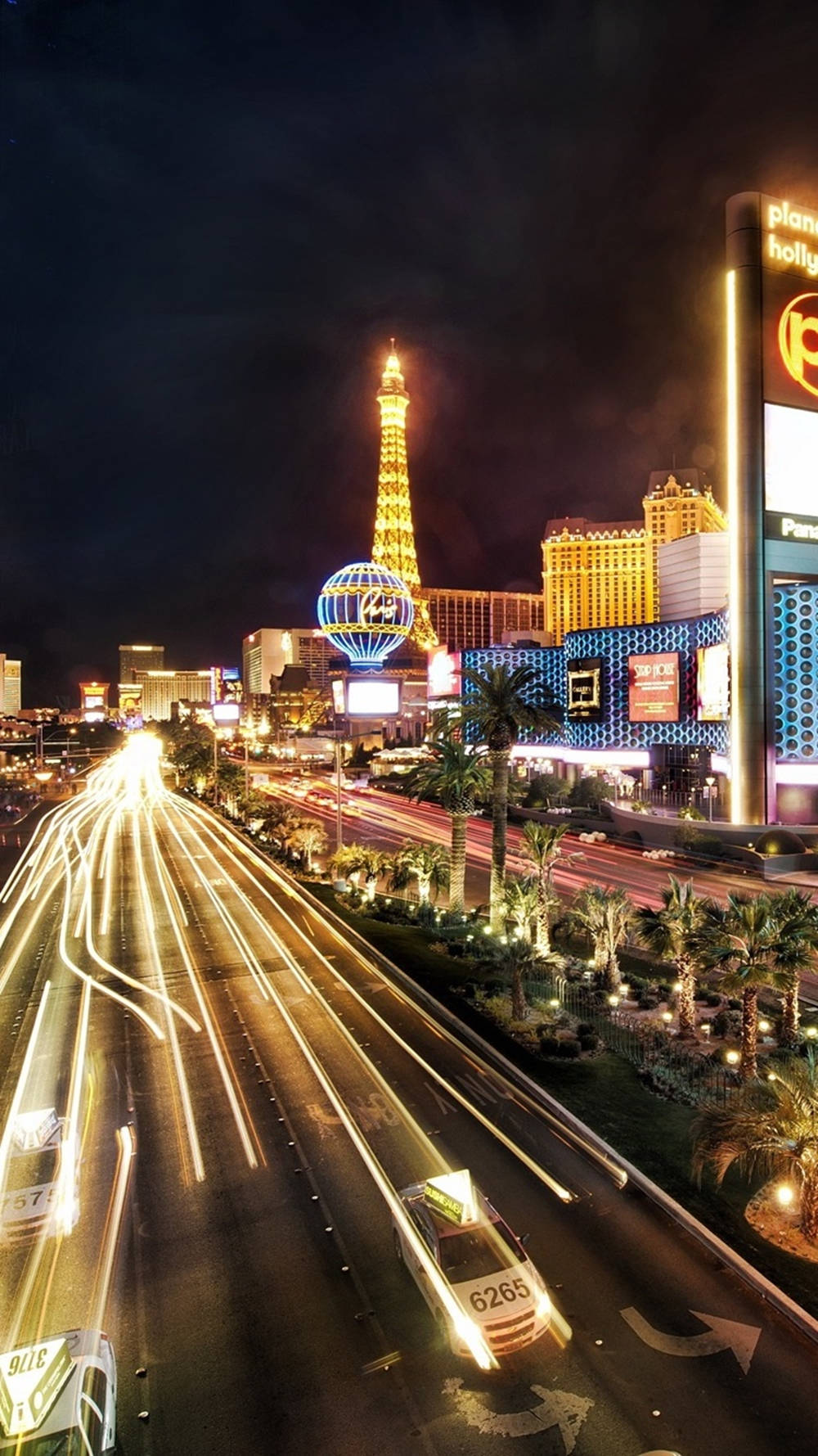 Las Vegas Iphone Road Lights
