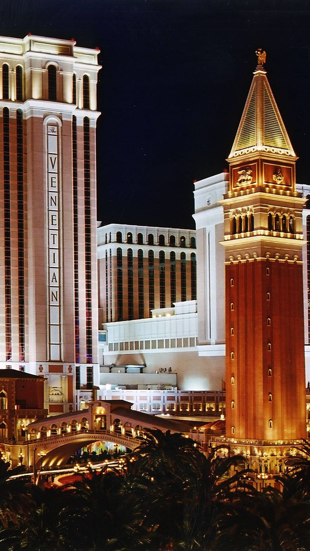 Las Vegas Iphone Venetian Hotel Lights Background