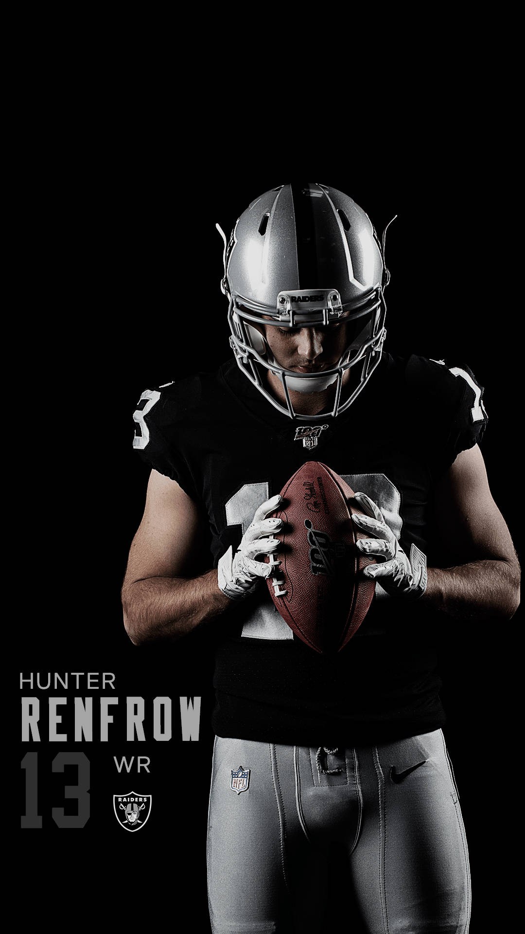 Las Vegas Raiders Hunter Renfrow Background