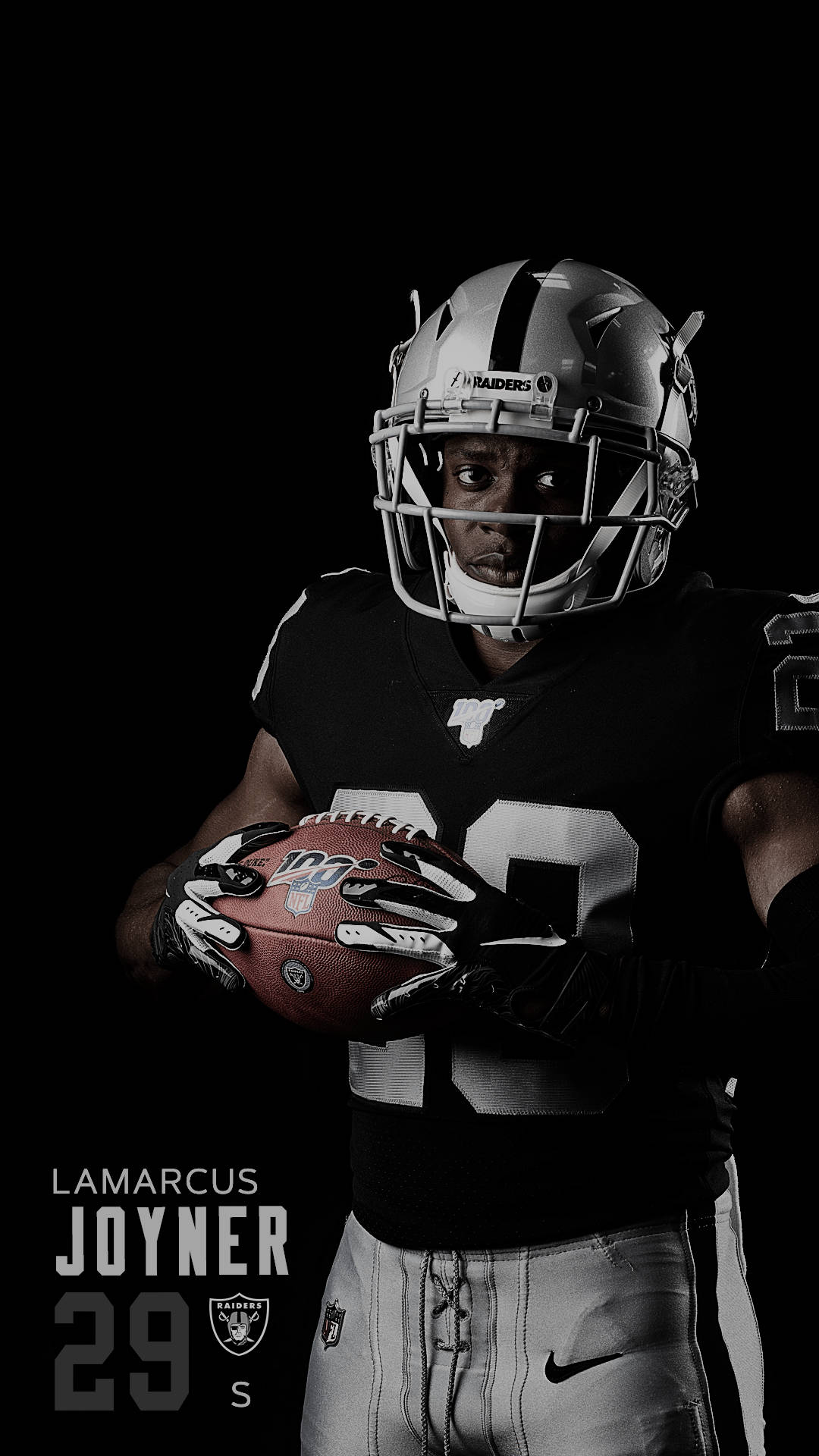 Las Vegas Raiders Lamarcus Joyner Background