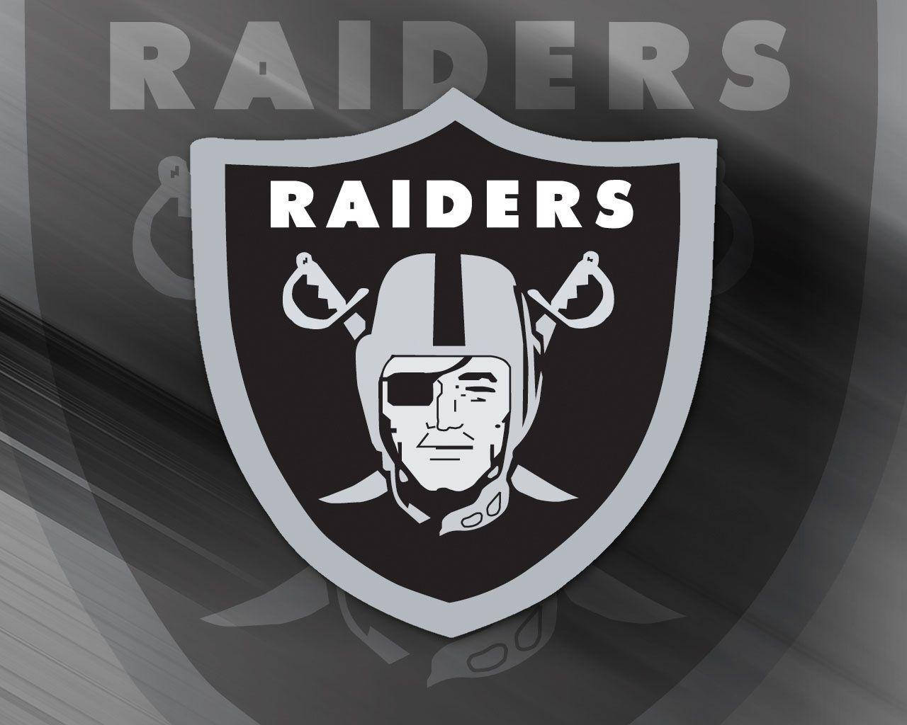 Las Vegas Raiders Nfl Team Logo Background