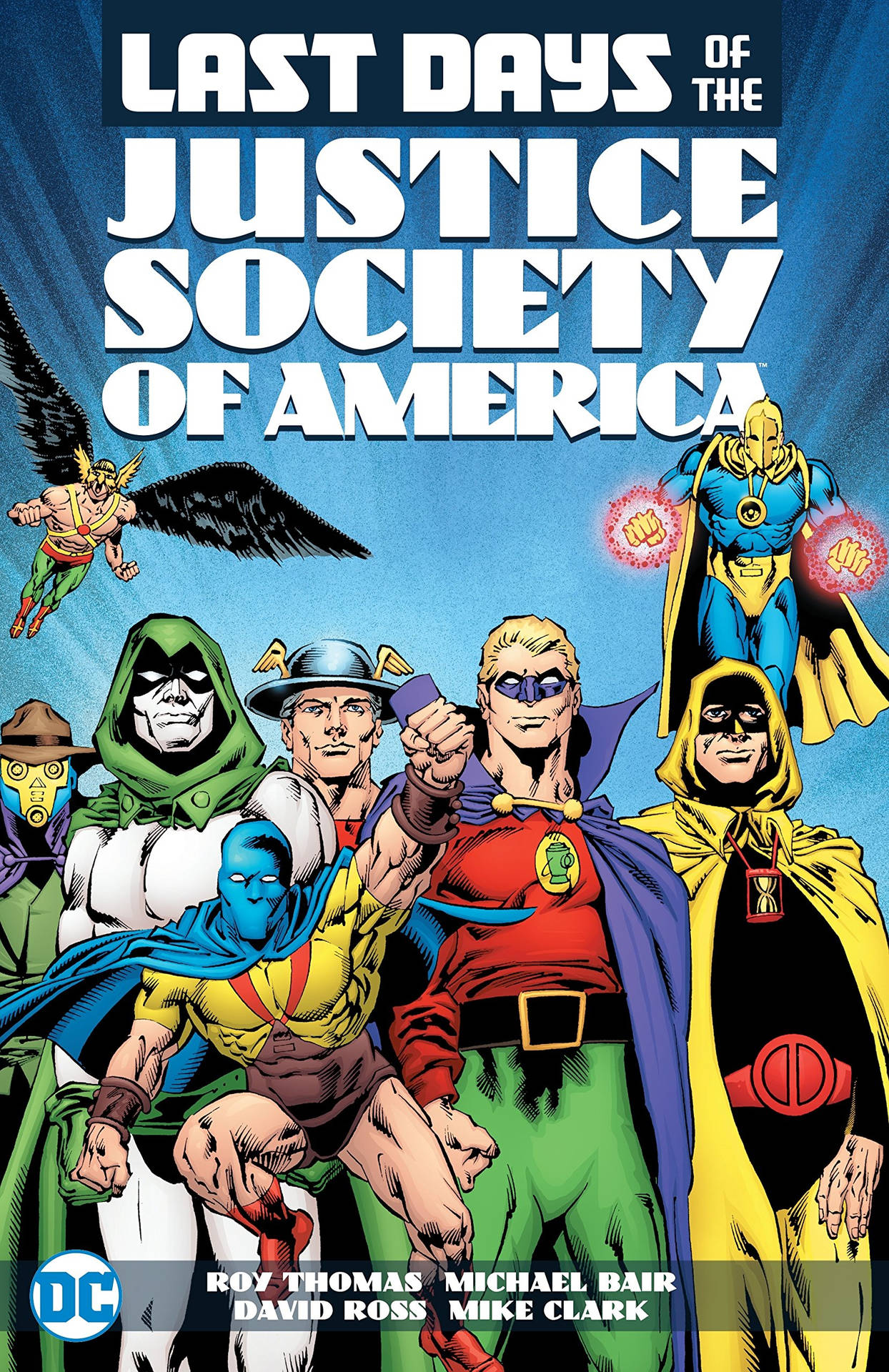 Last Days Of The Justice Society Of America Background