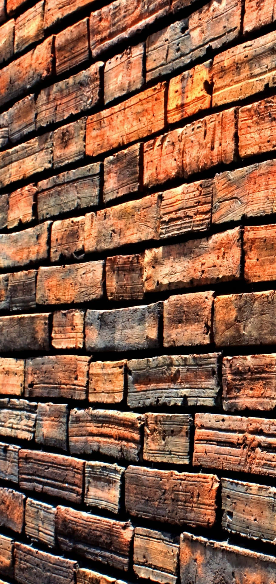 Lateral Bricks Background