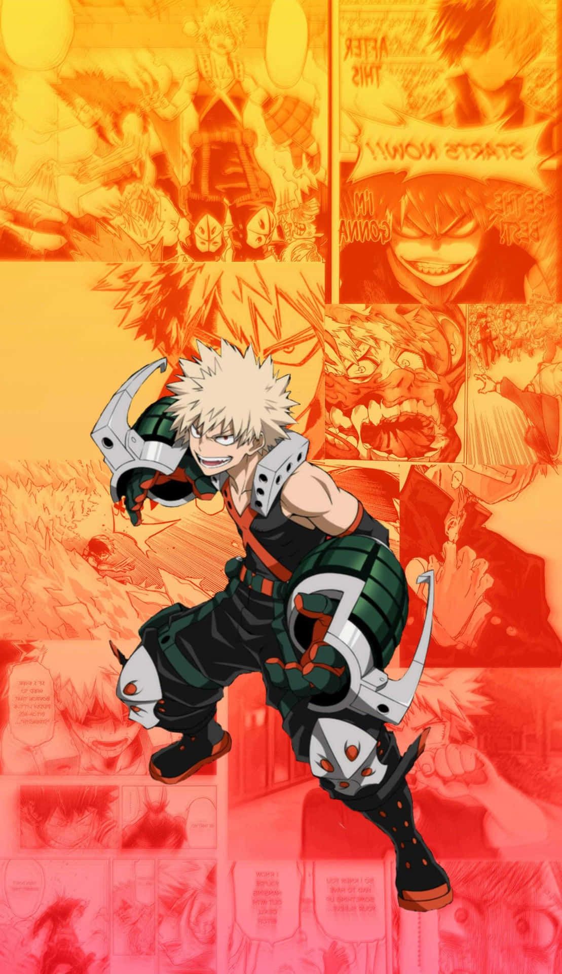 Latest Phone Innovation - Bakugo Phone Background