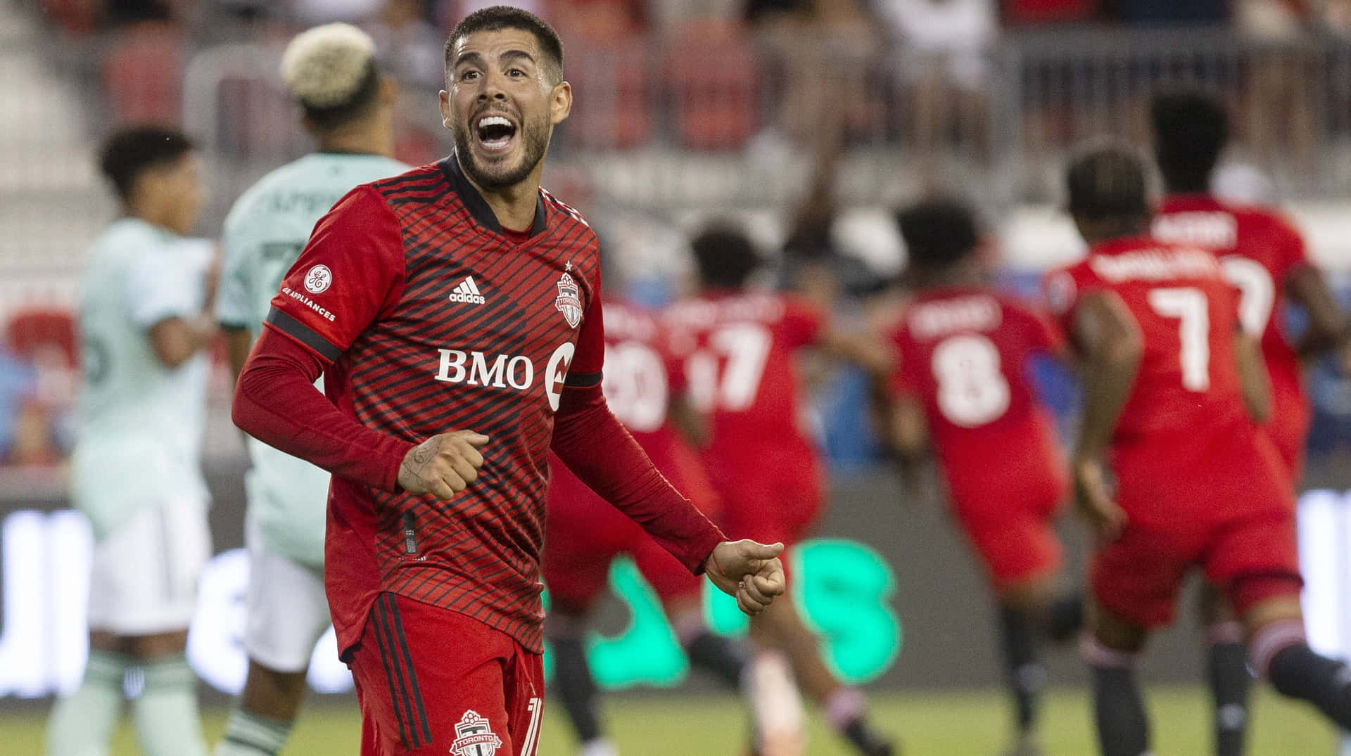 Laughing Football Player Alejandro Pozuelo
