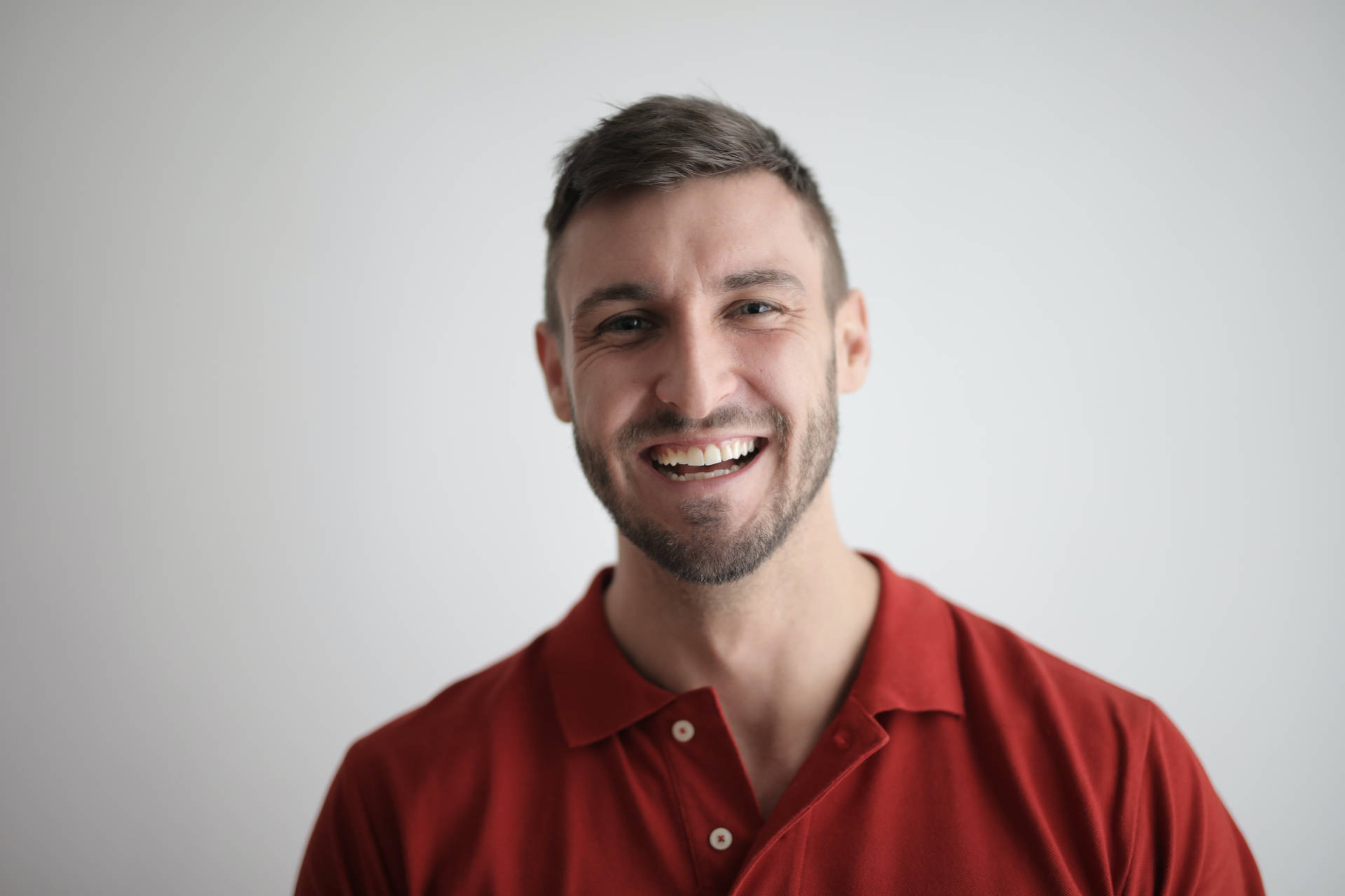 Laughing Man Indoor Headshot