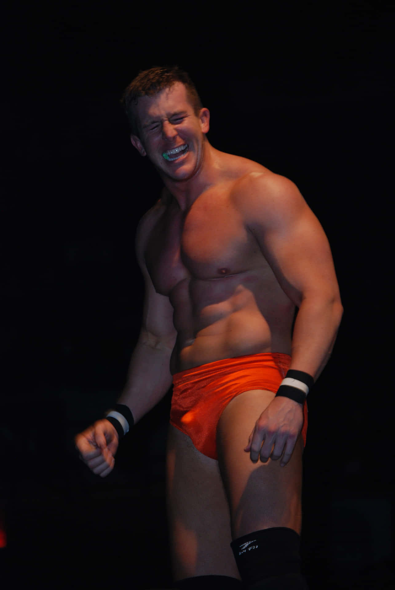 Laughing Orange Gear Ted Dibiase Jr. Background