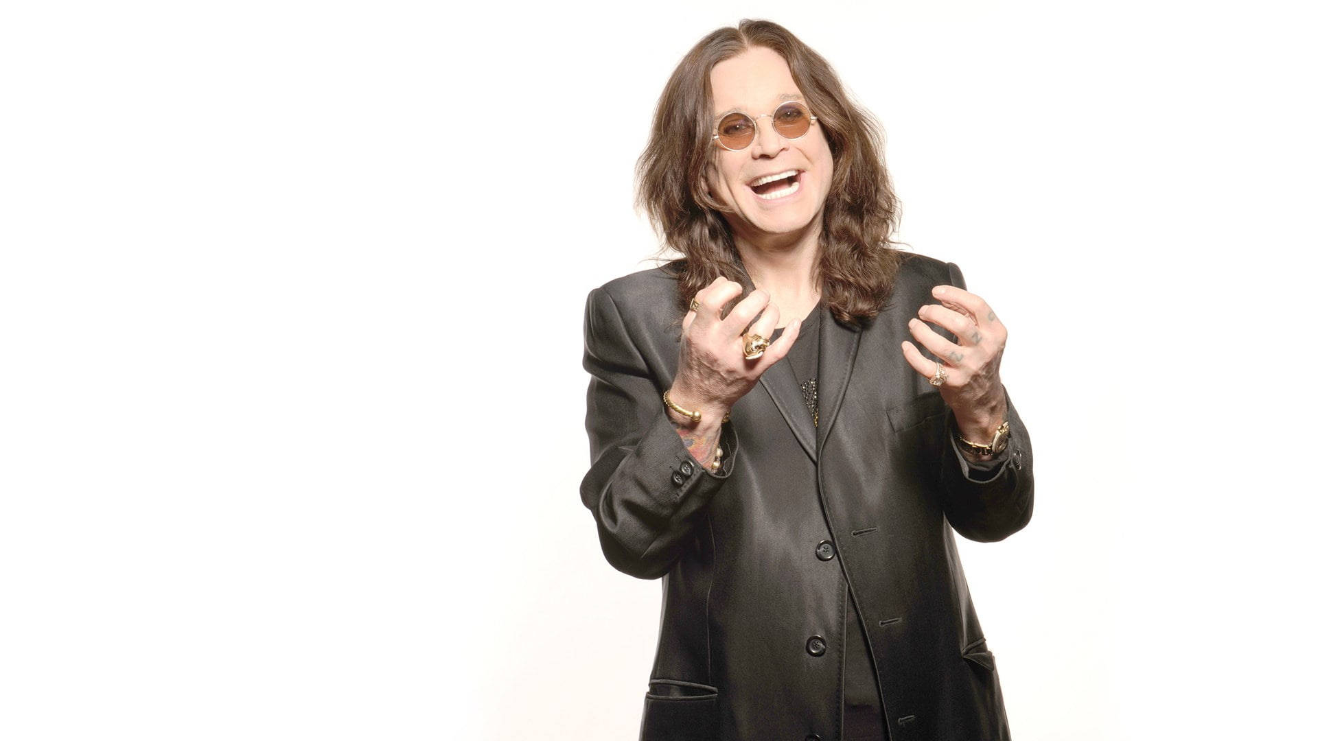 Laughing Ozzy Osbourne