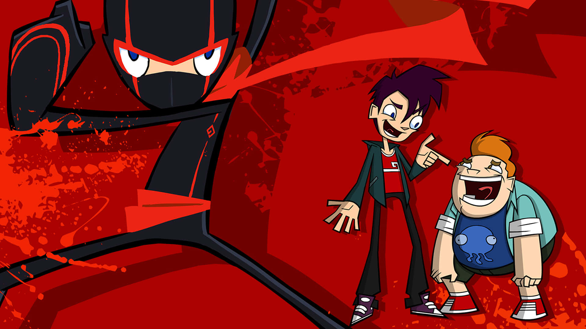 Laughing Randy Cunningham 9th Grade Ninja With Howard