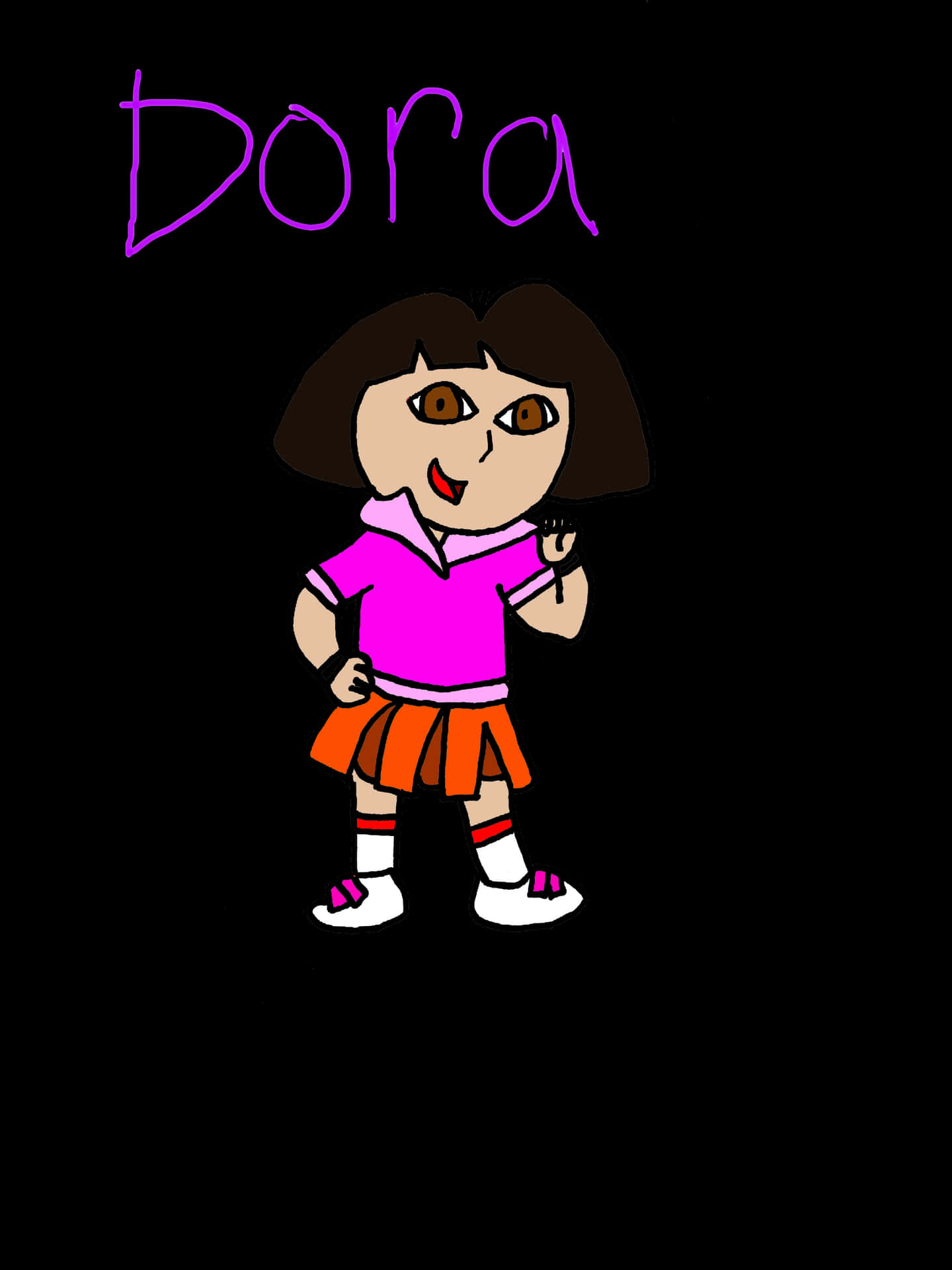 Laughter Is The Best Medicine - Funny Dora Background