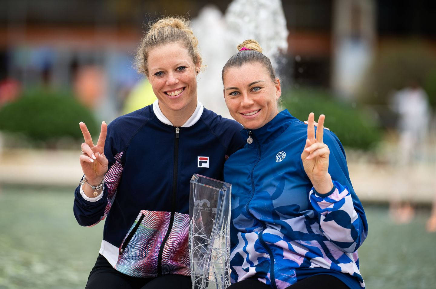 Laura Siegemund And Vera Zvonareva