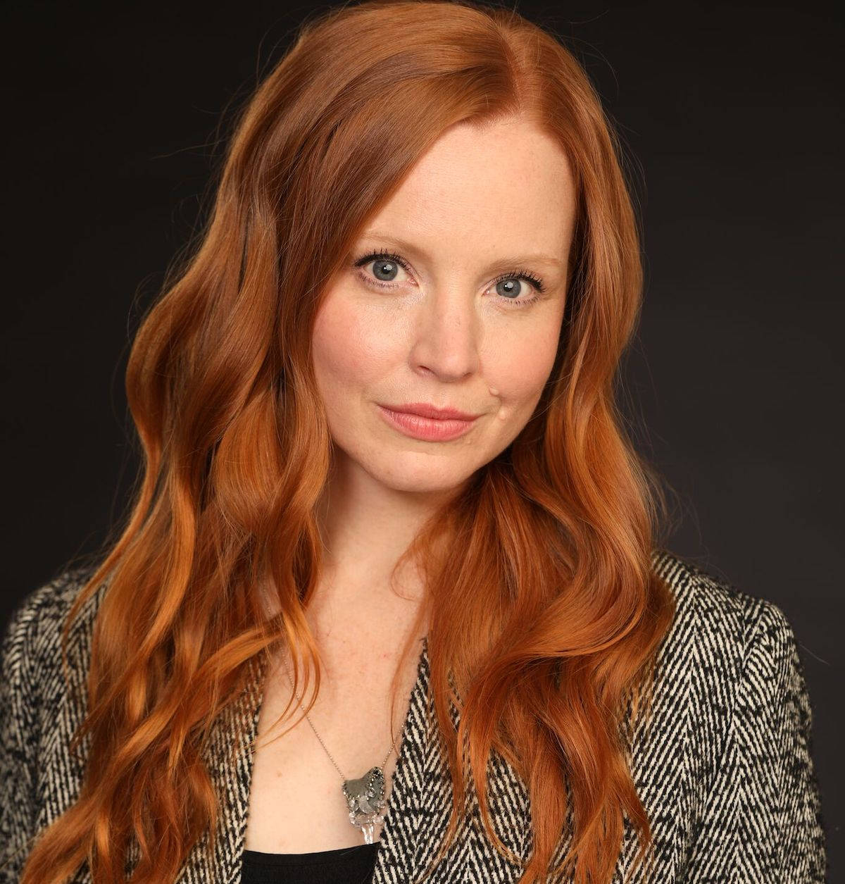 Lauren Ambrose With Red Hair Background