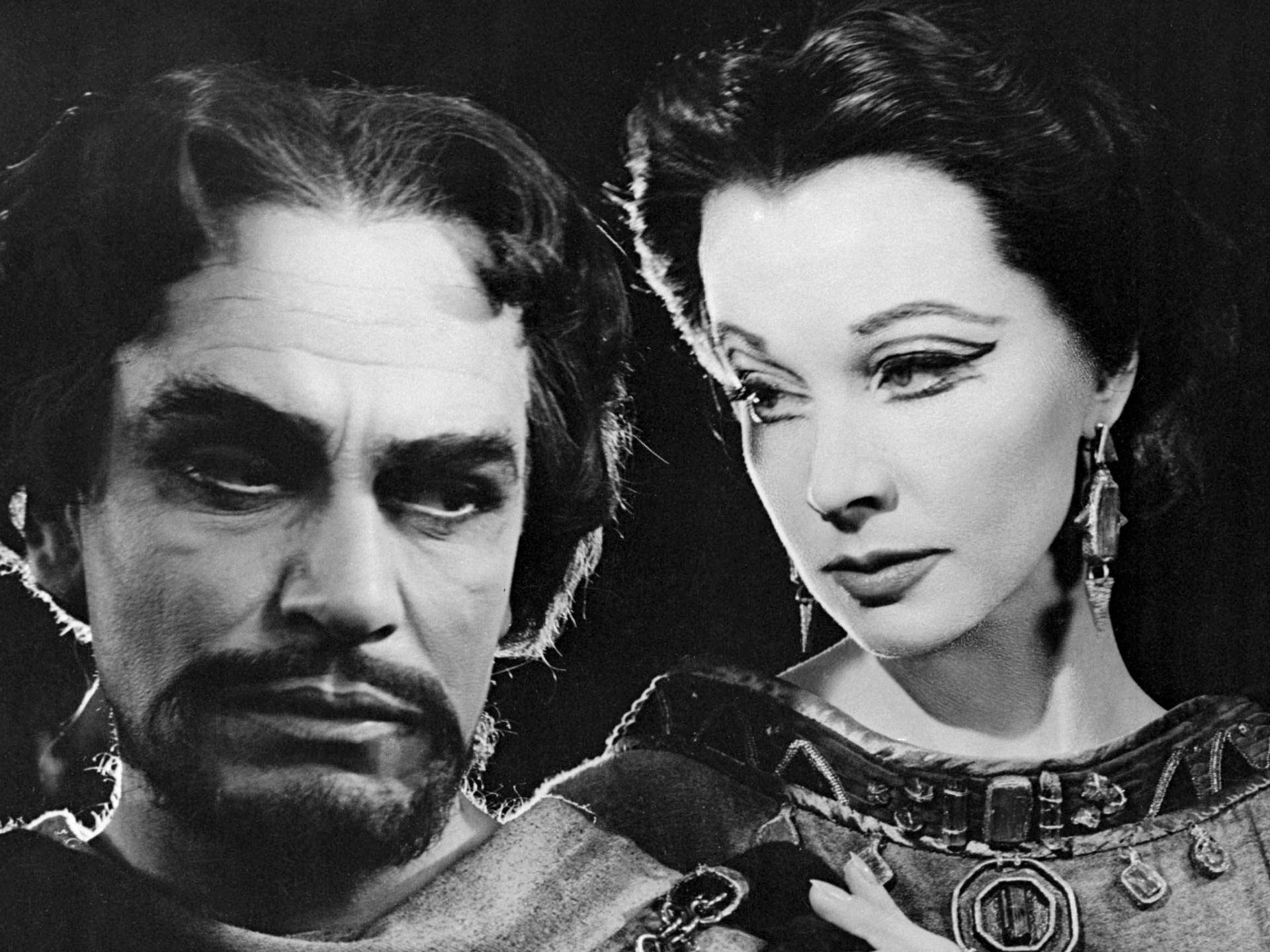 Laurence Olivier And Vivien Leigh In Macbeth