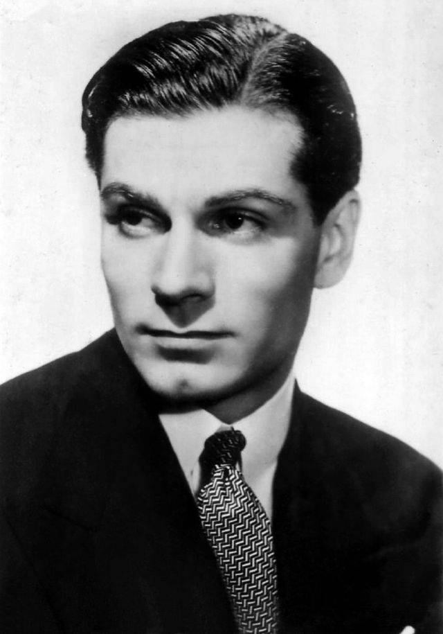 Laurence Olivier Young English Actor Background