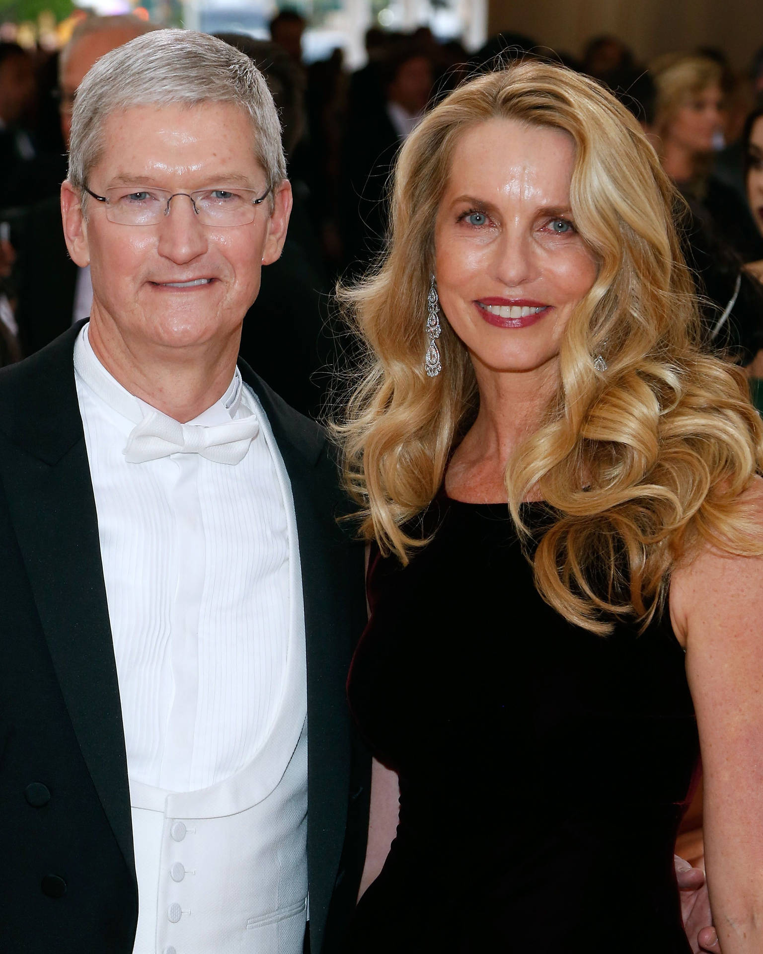 Laurene Powell Jobs And Steve Jobs Background