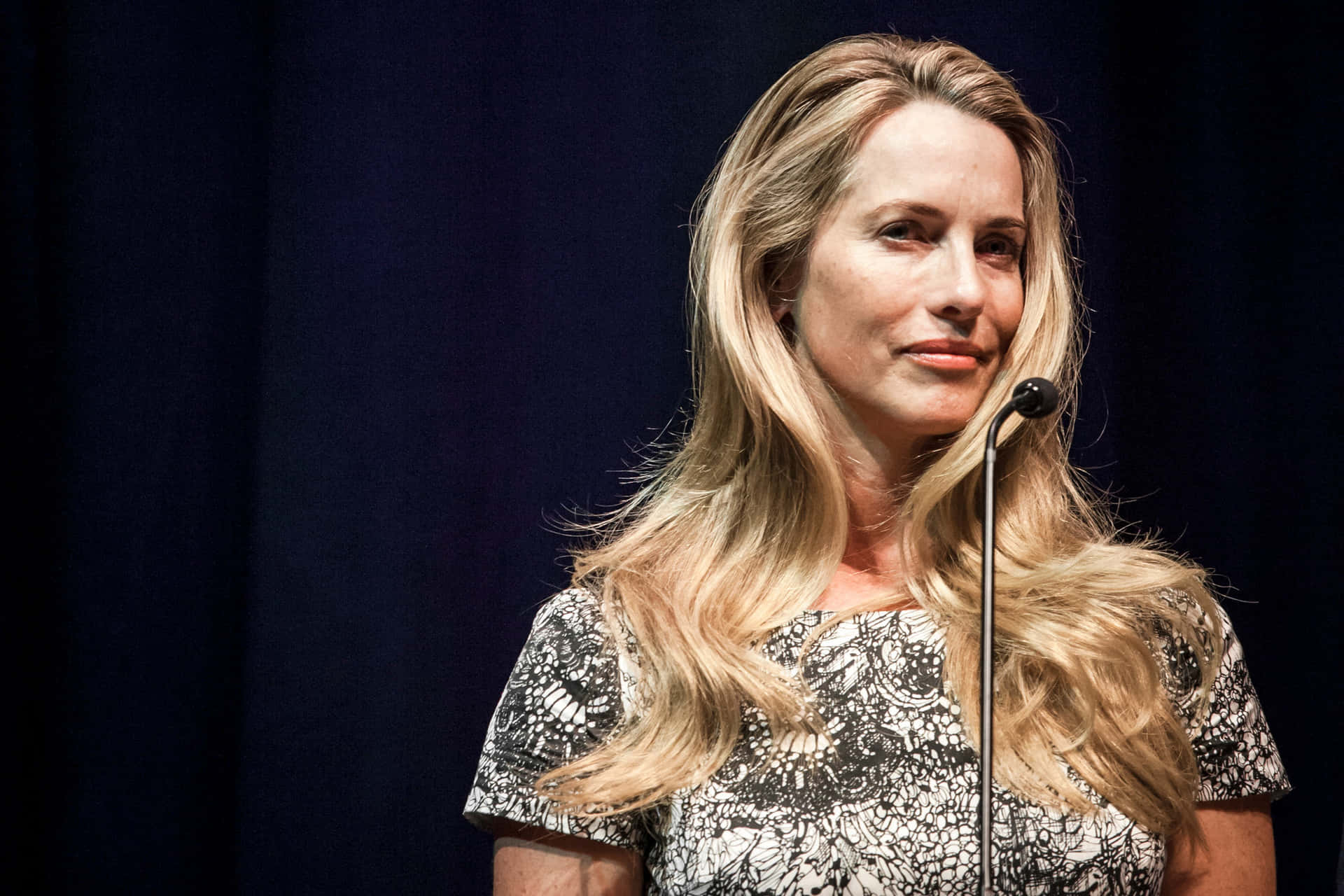 Laurene Powell Jobs Public Speaking Background