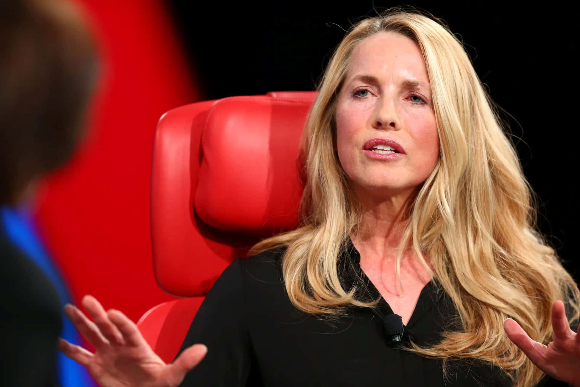 Laurene Powell Jobs Speaking Event Background